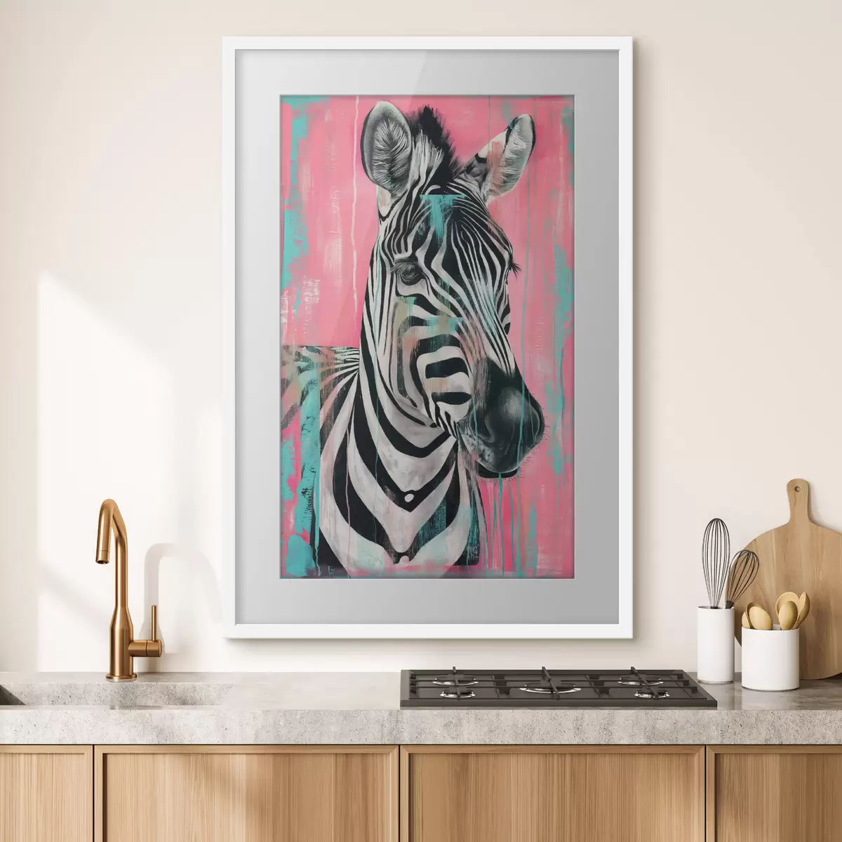 Plakat Zebra f46038