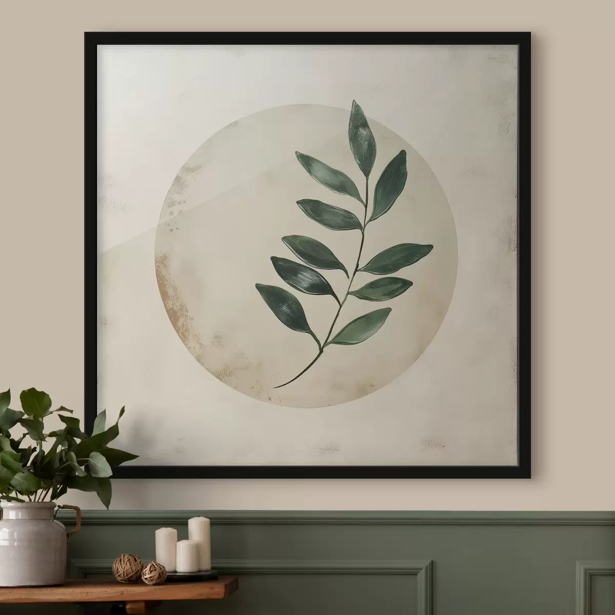 Plakat Krąg botaniczny f46048