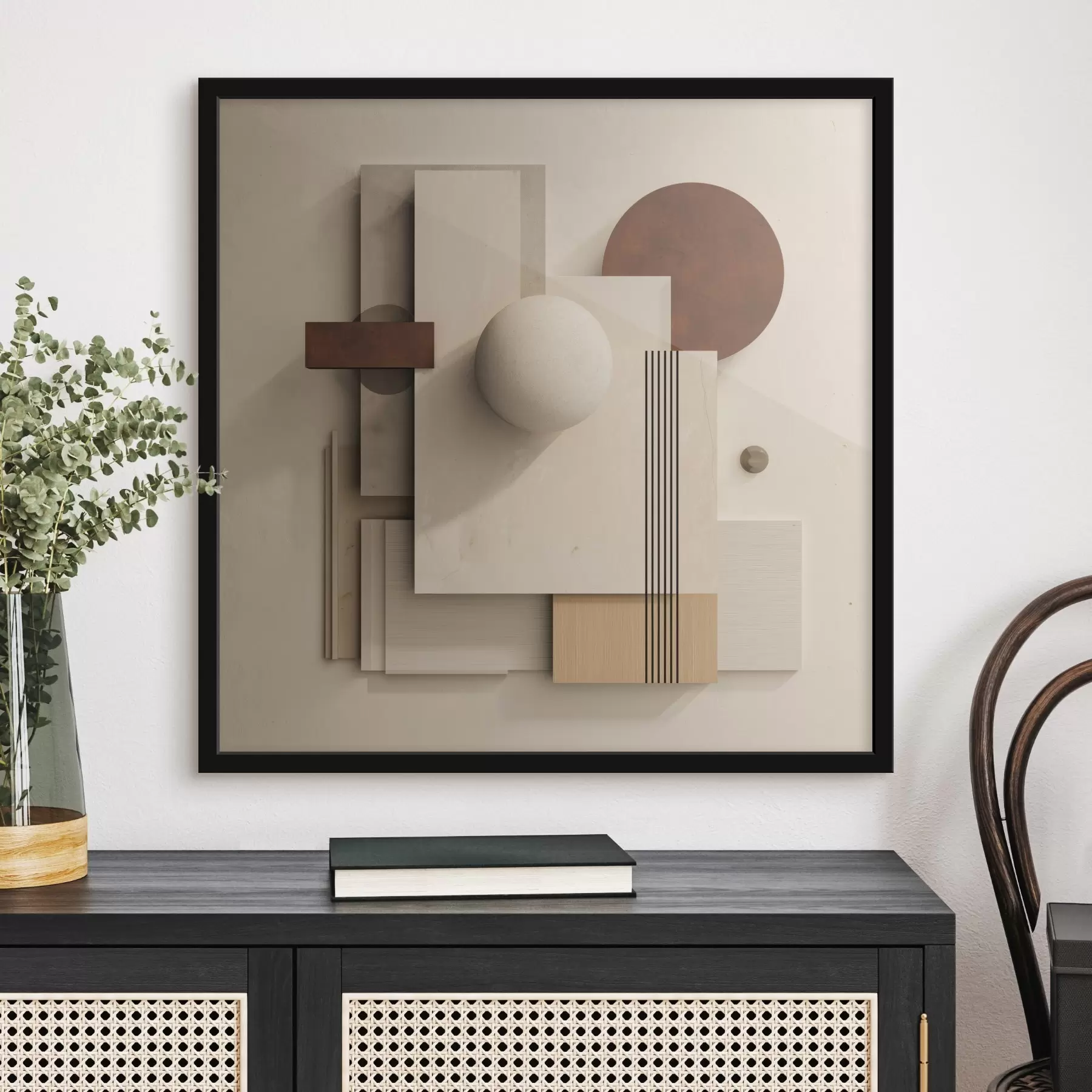 Fototapeta Geometria spokoju w stylu nowoczesnego minimalizmu f45856