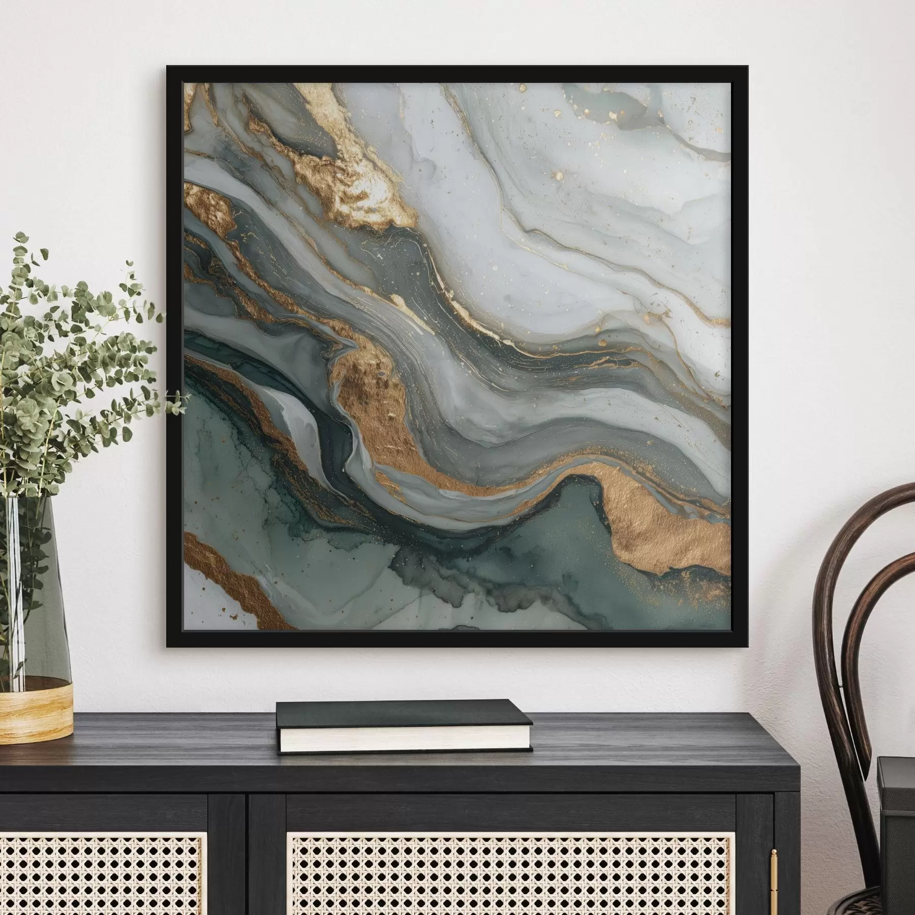 Fototapeta Abstrakcja w stylu marmurowej faktury f45857