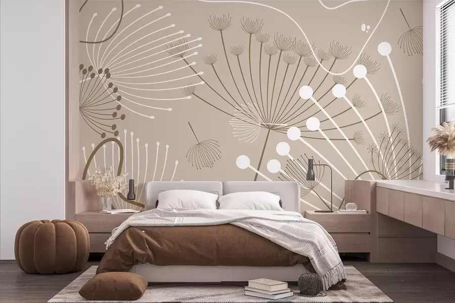 Fototapeta Streszczenie kwiaty w04702