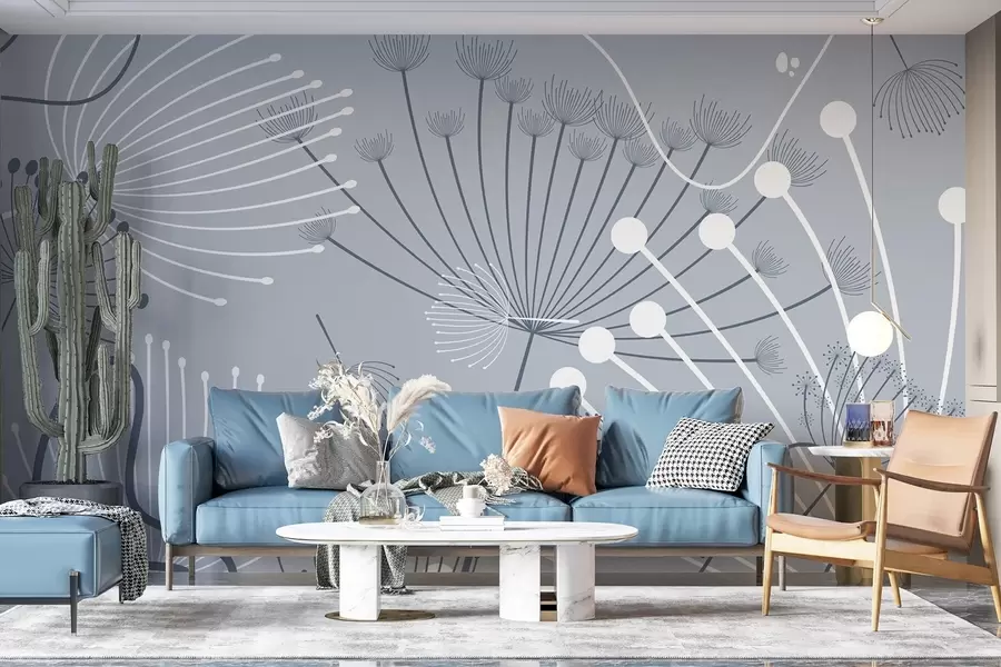 Fototapeta Streszczenie kwiaty w04702v1