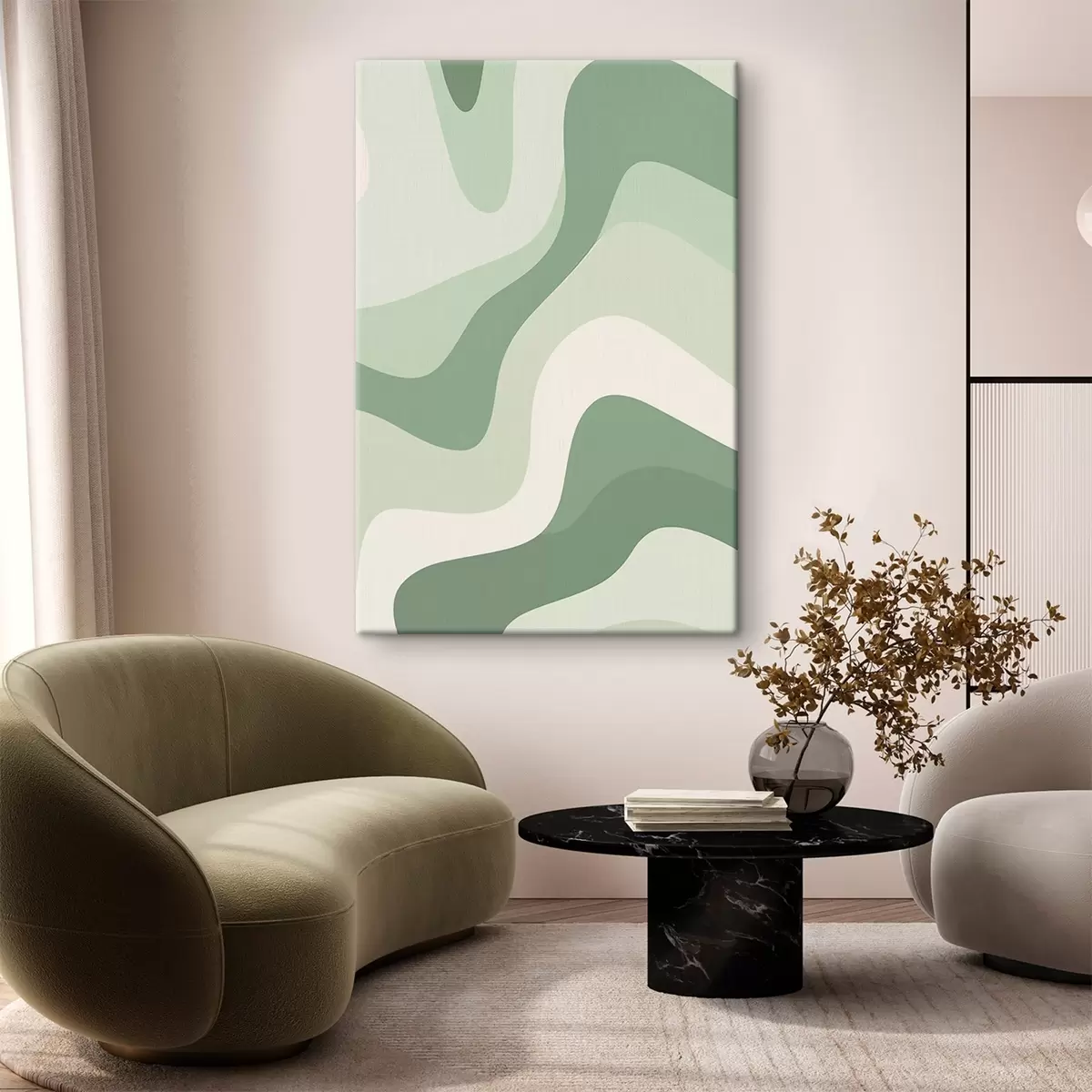 Obraz Fale abstrakcyjne s46215