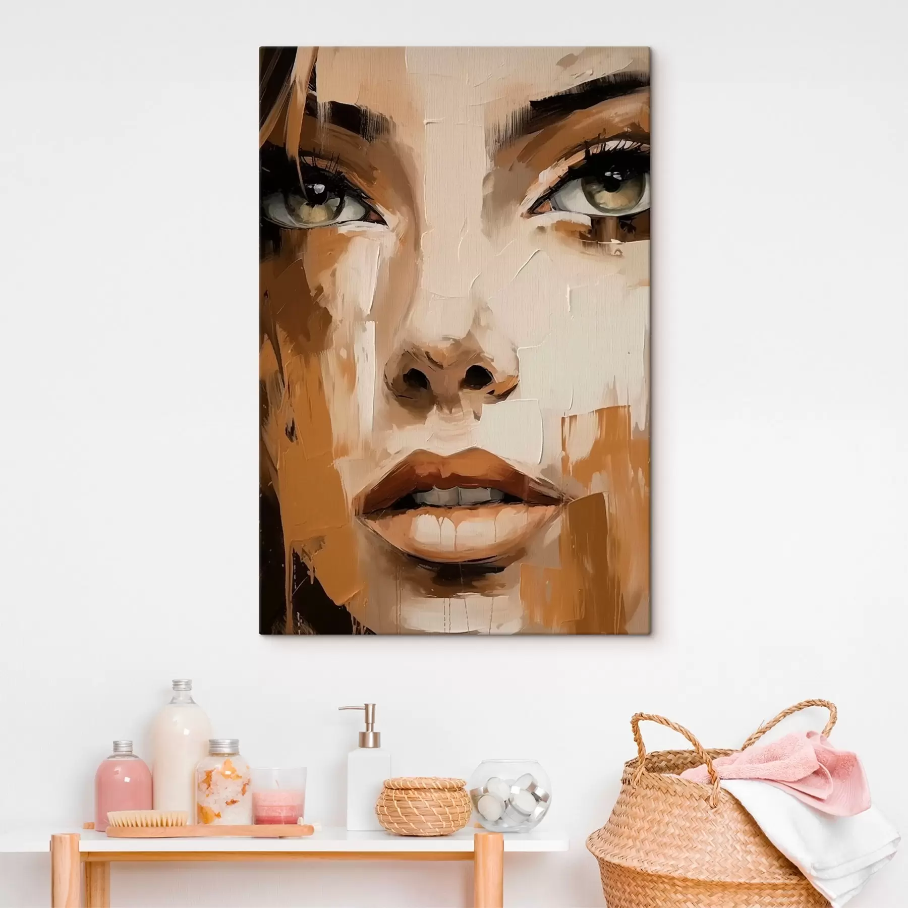 Obraz Abstrakcyjny portret kobiety s46228