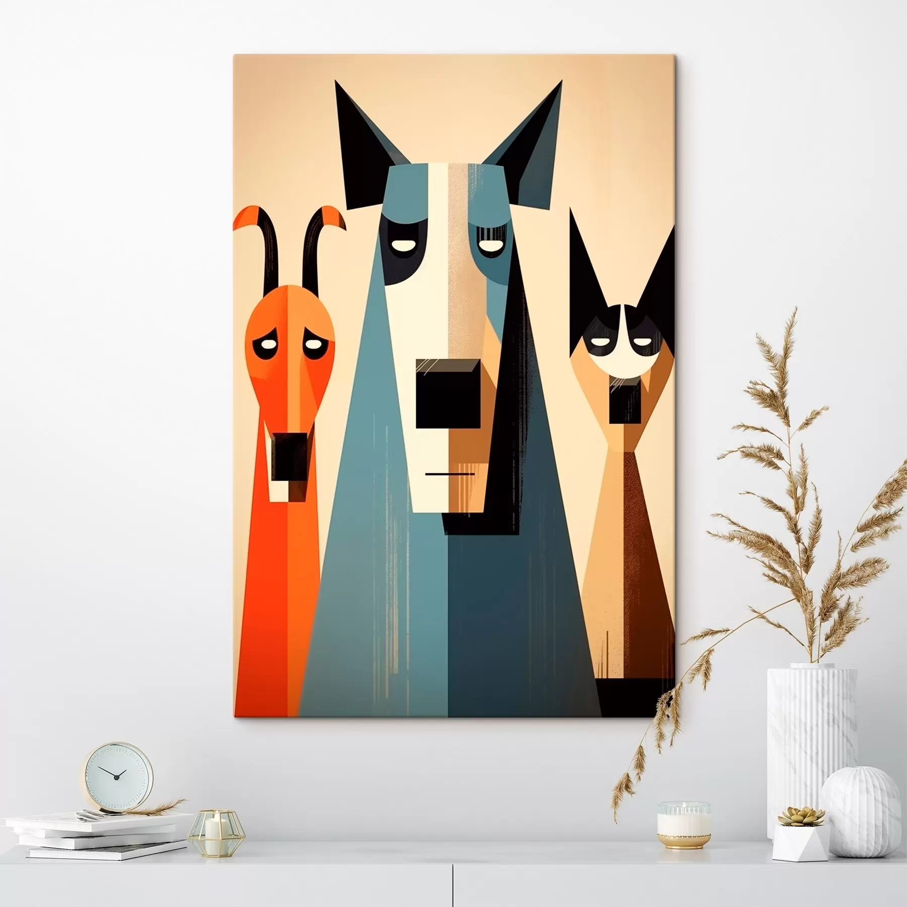 Obraz Streszczenie Psy s46235