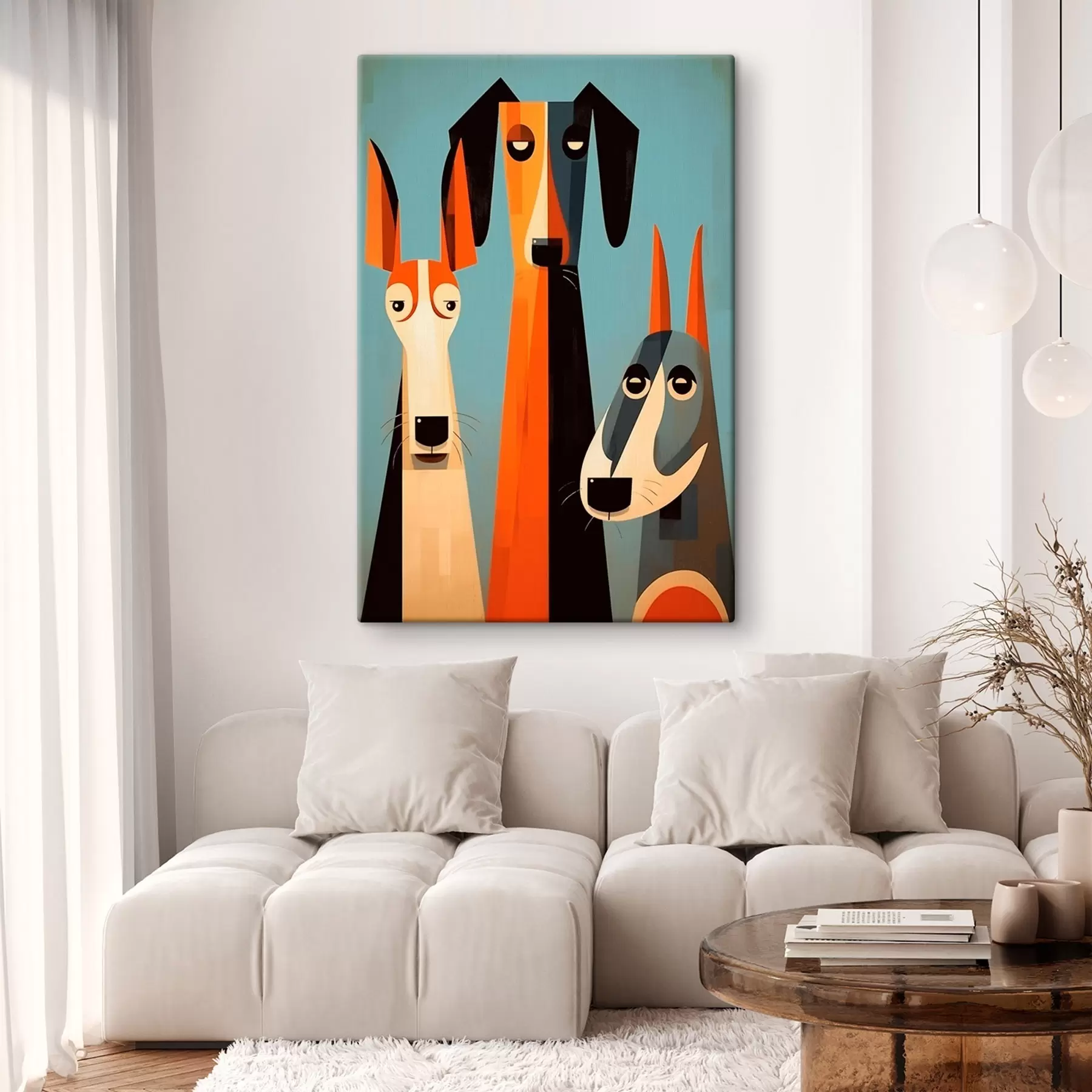 Obraz Streszczenie Psy s46236