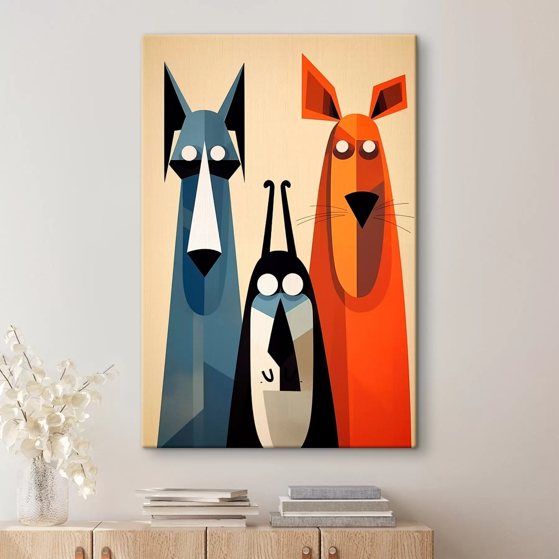 Obraz Streszczenie Psy s46237