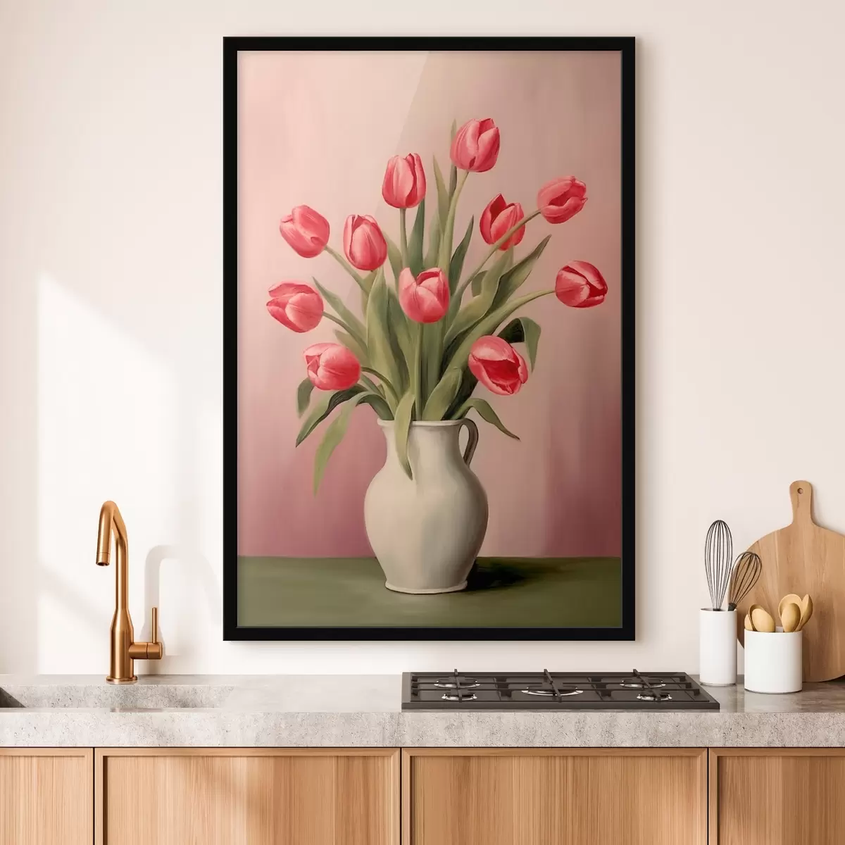 Plakat Tulipany w wazonie f46210