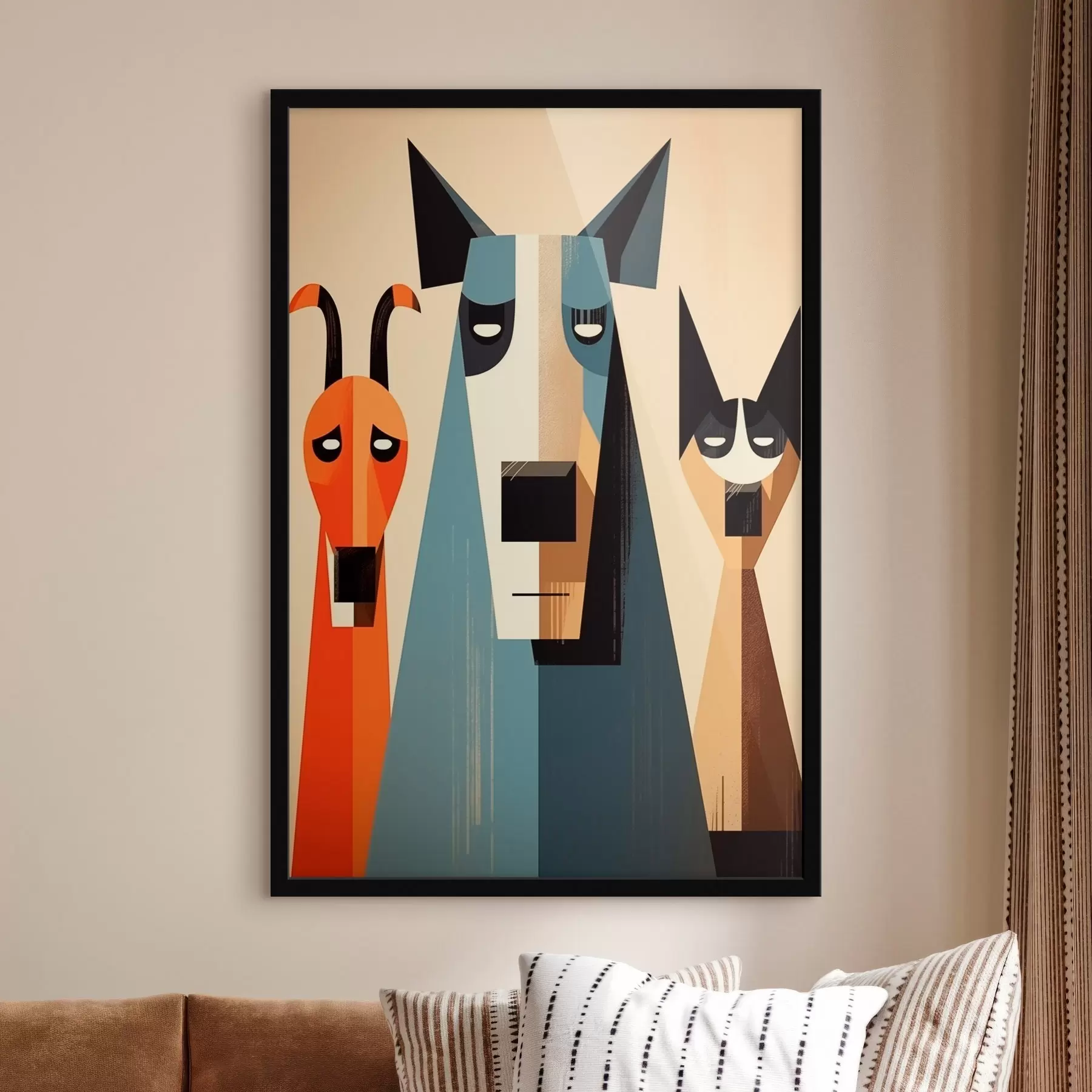 Fototapeta Streszczenie Psy f46235