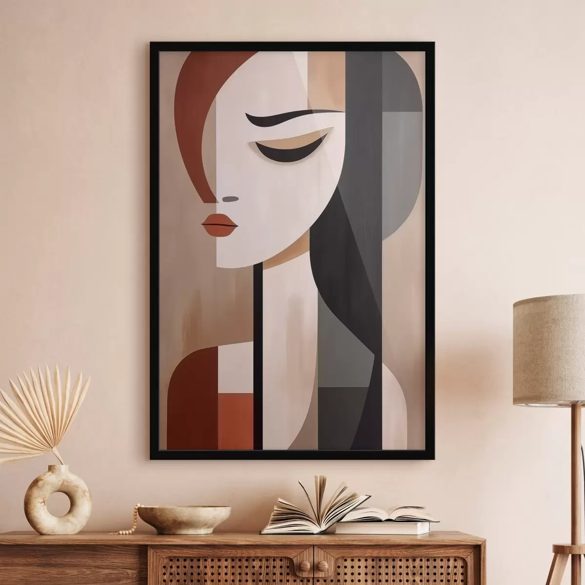 Plakat Abstrakcyjne twarze f46242