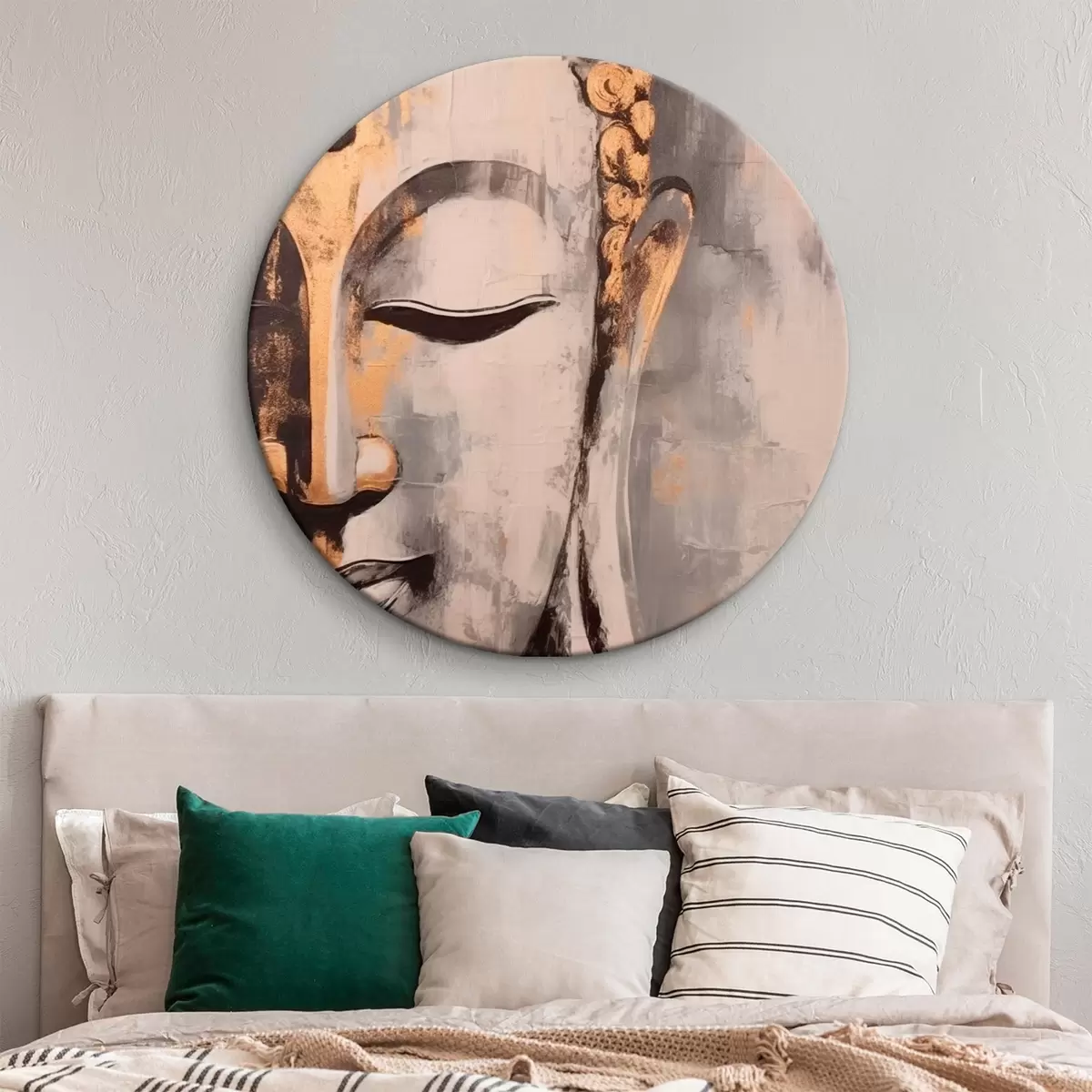 Okrągłe obrazy Budda r46216