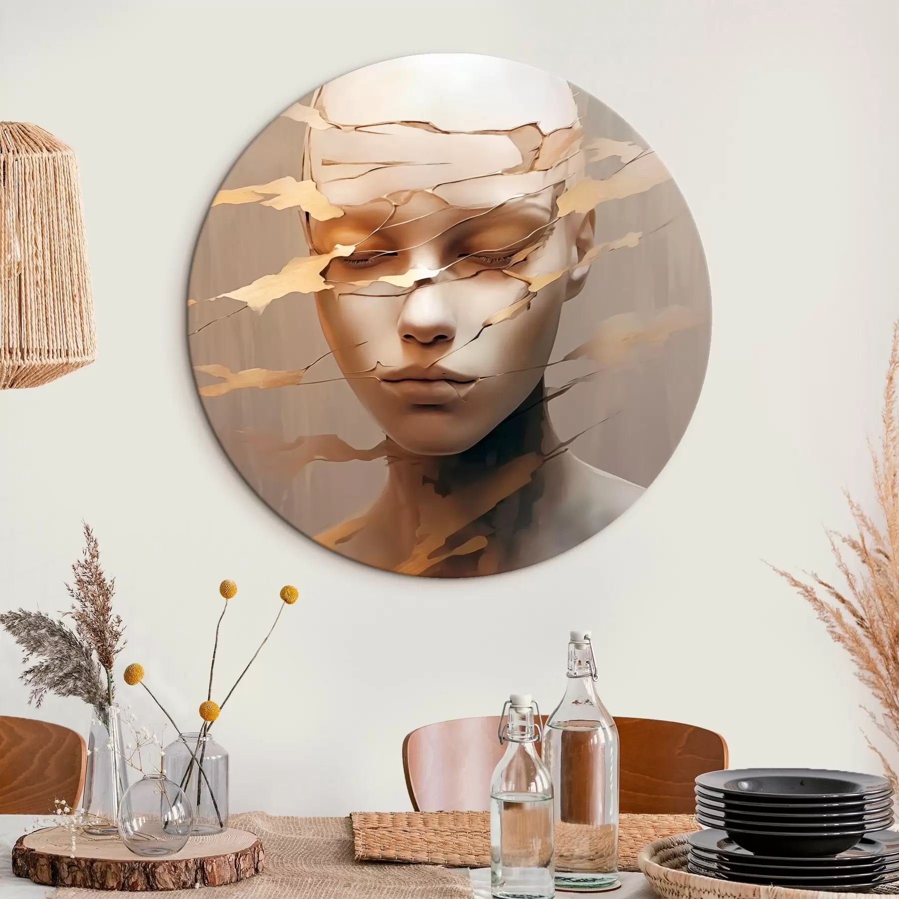 Obraz Złamana twarz r46225