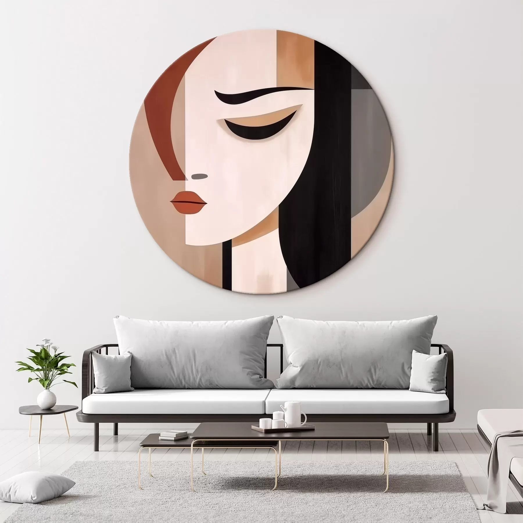 Obraz Abstrakcyjne twarze r46242