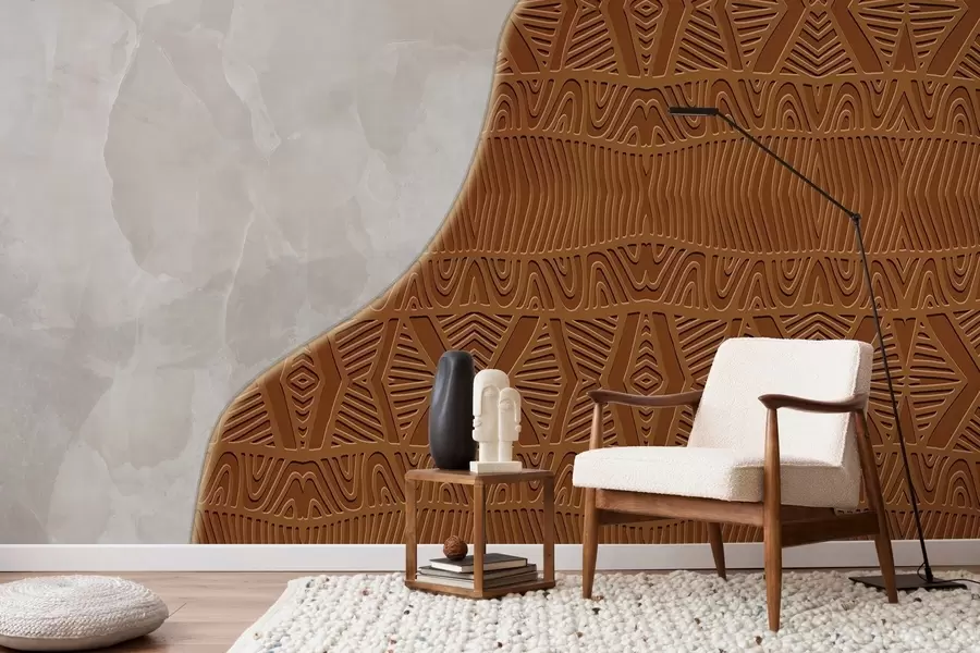 Fototapeta Ozdoba i beton w04664