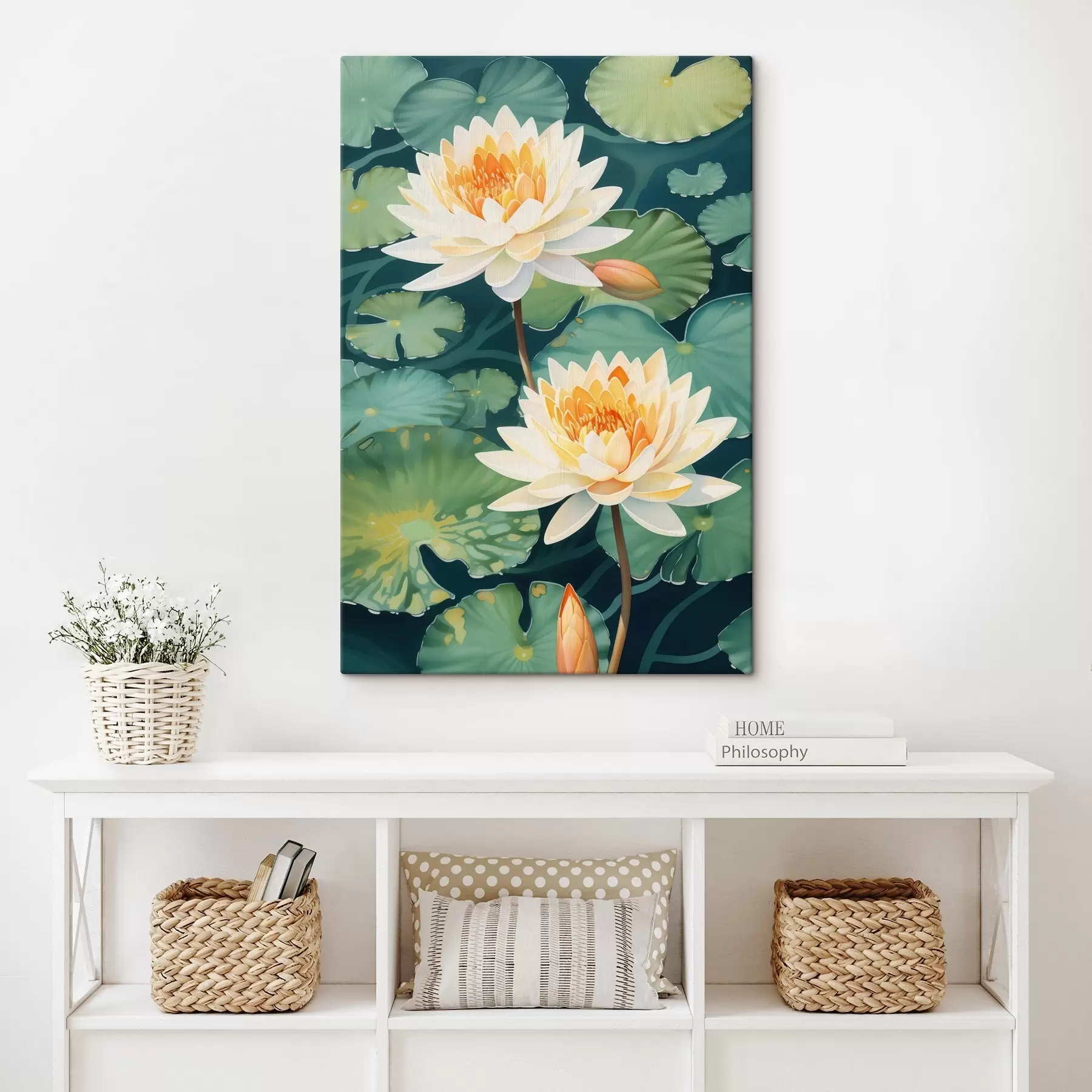 Obraz Duży lotos s46088