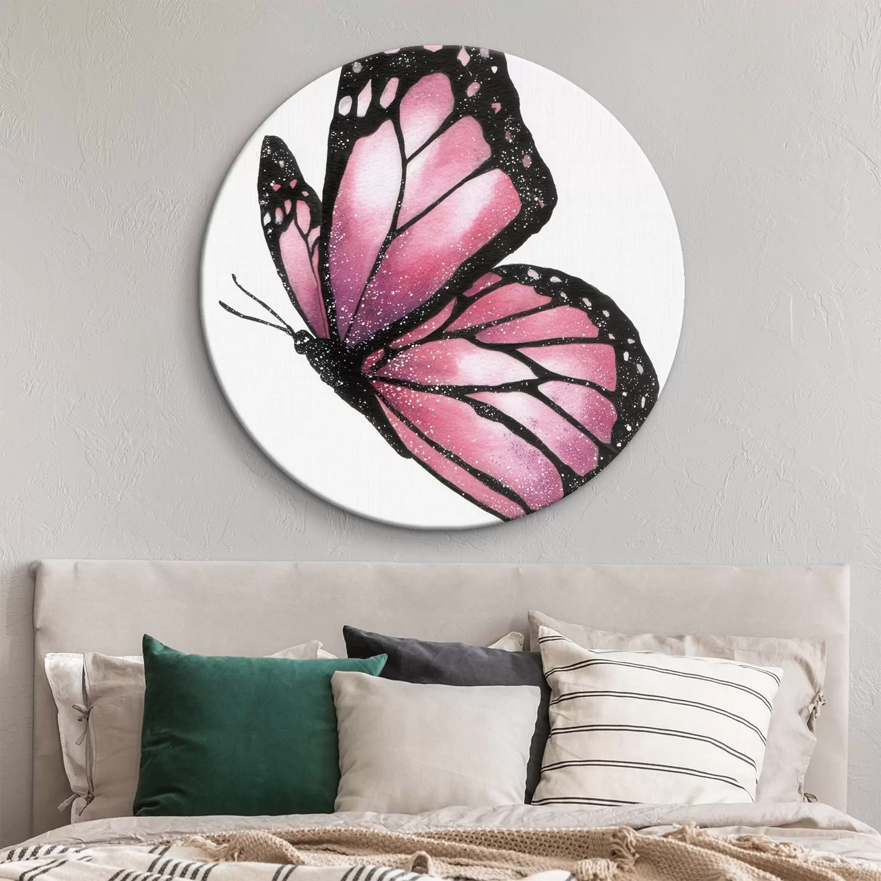 Obraz Luksusowy motyl, imitacja akwareli r46074