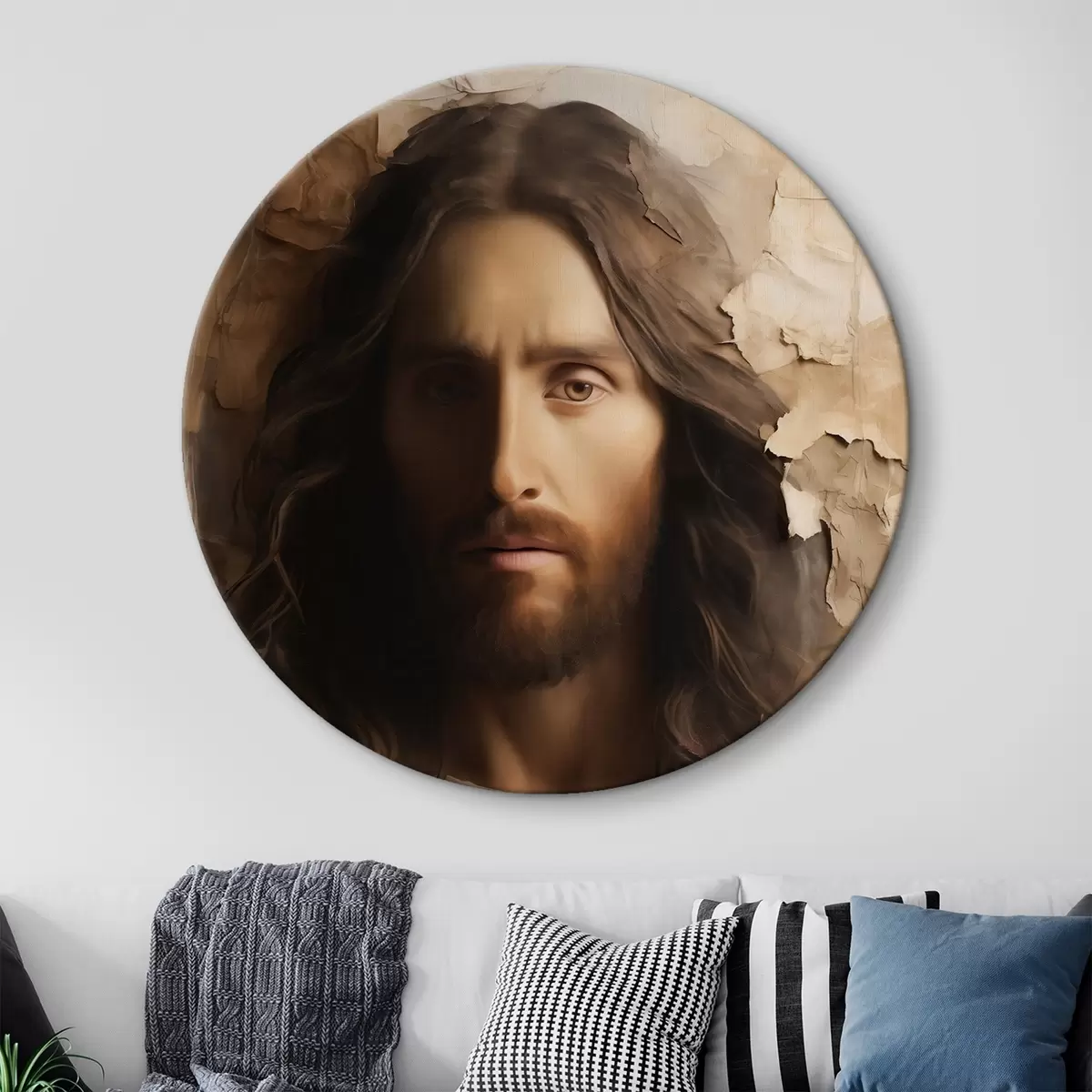 Okrągłe obrazy Jezus r46079