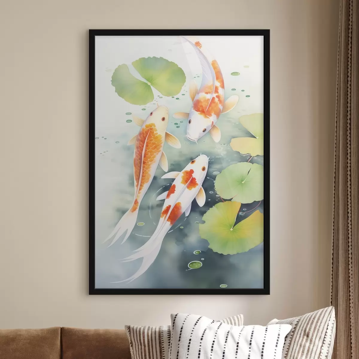 Plakat Trzy ryby f46085