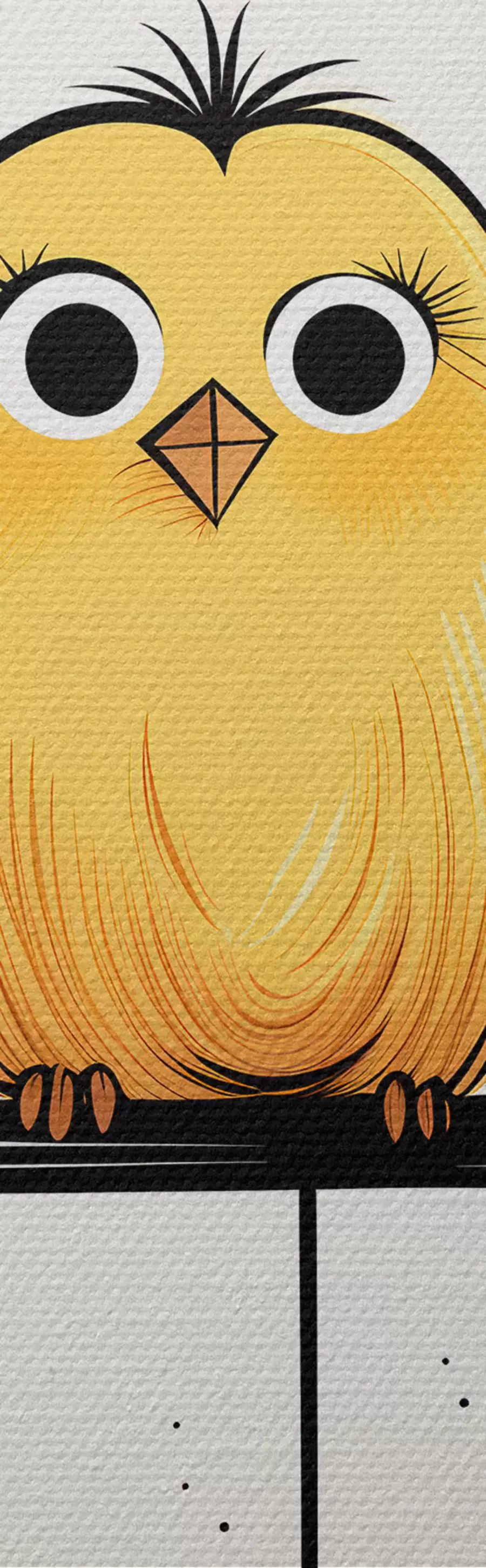 Obraz Śliczne małe ptaszki m00862