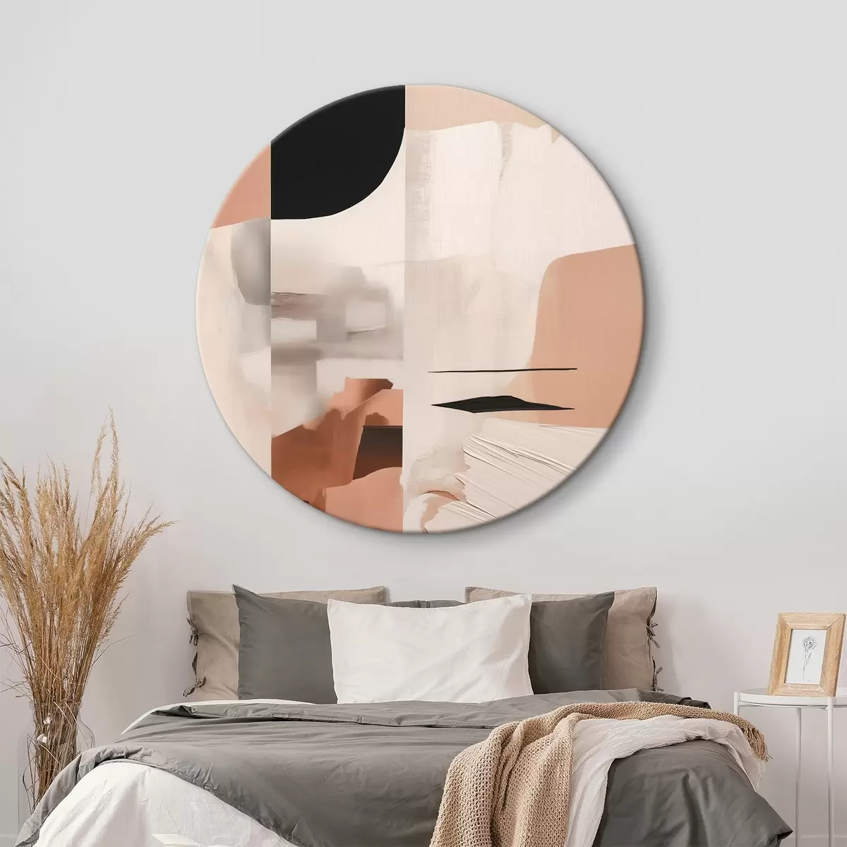 Okrągłe obrazy Skład abstrakcyjny r46133