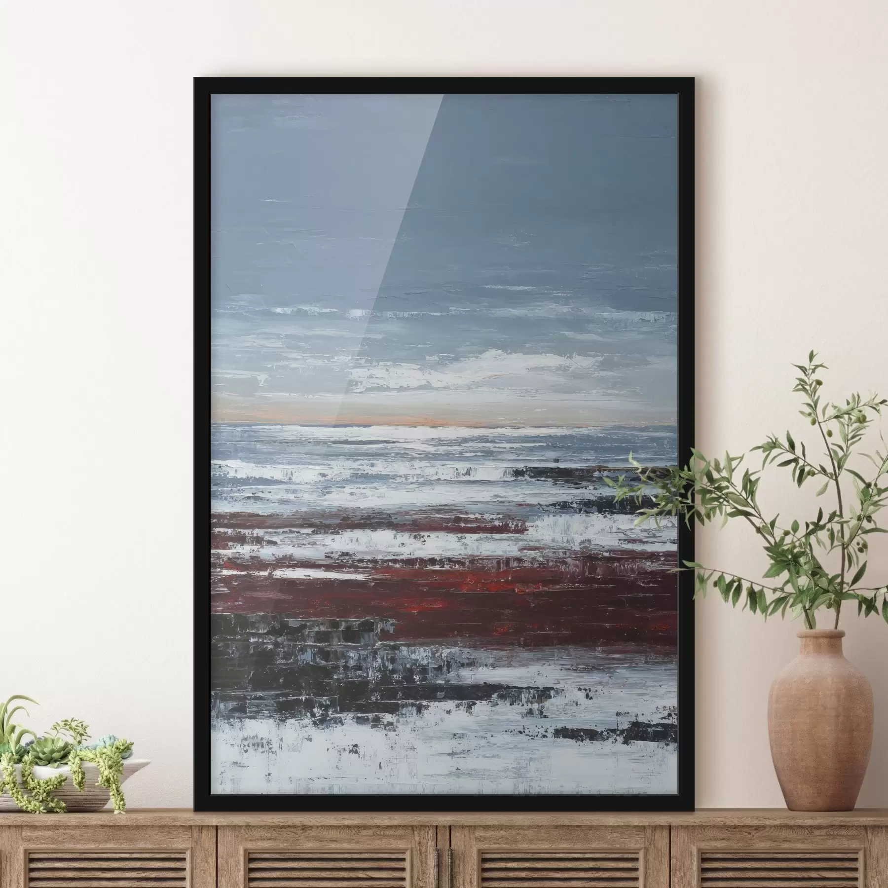 Fototapeta Abstrakcyjny pejzaż morski f46014
