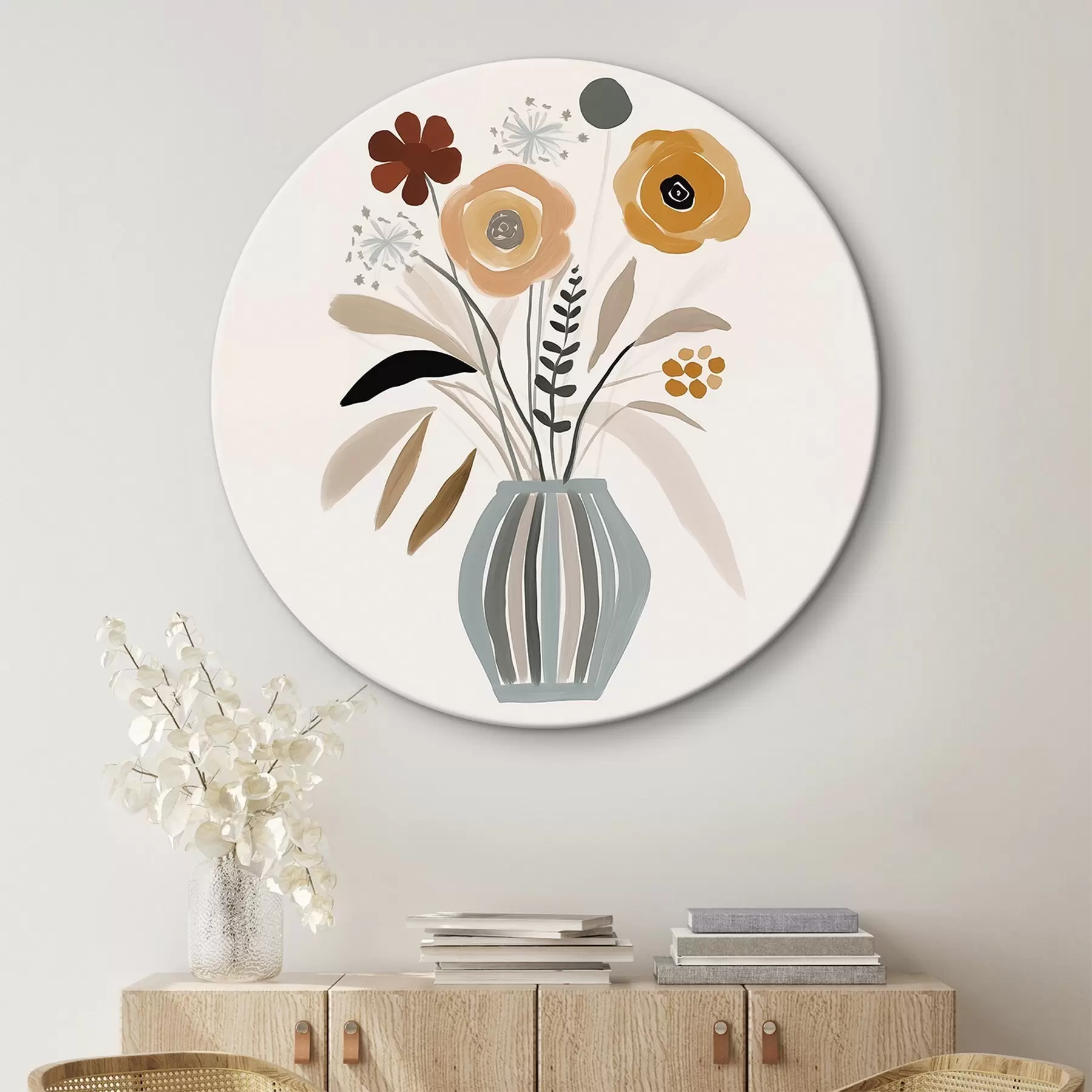 Obraz Kwiaty w wazonie r46303