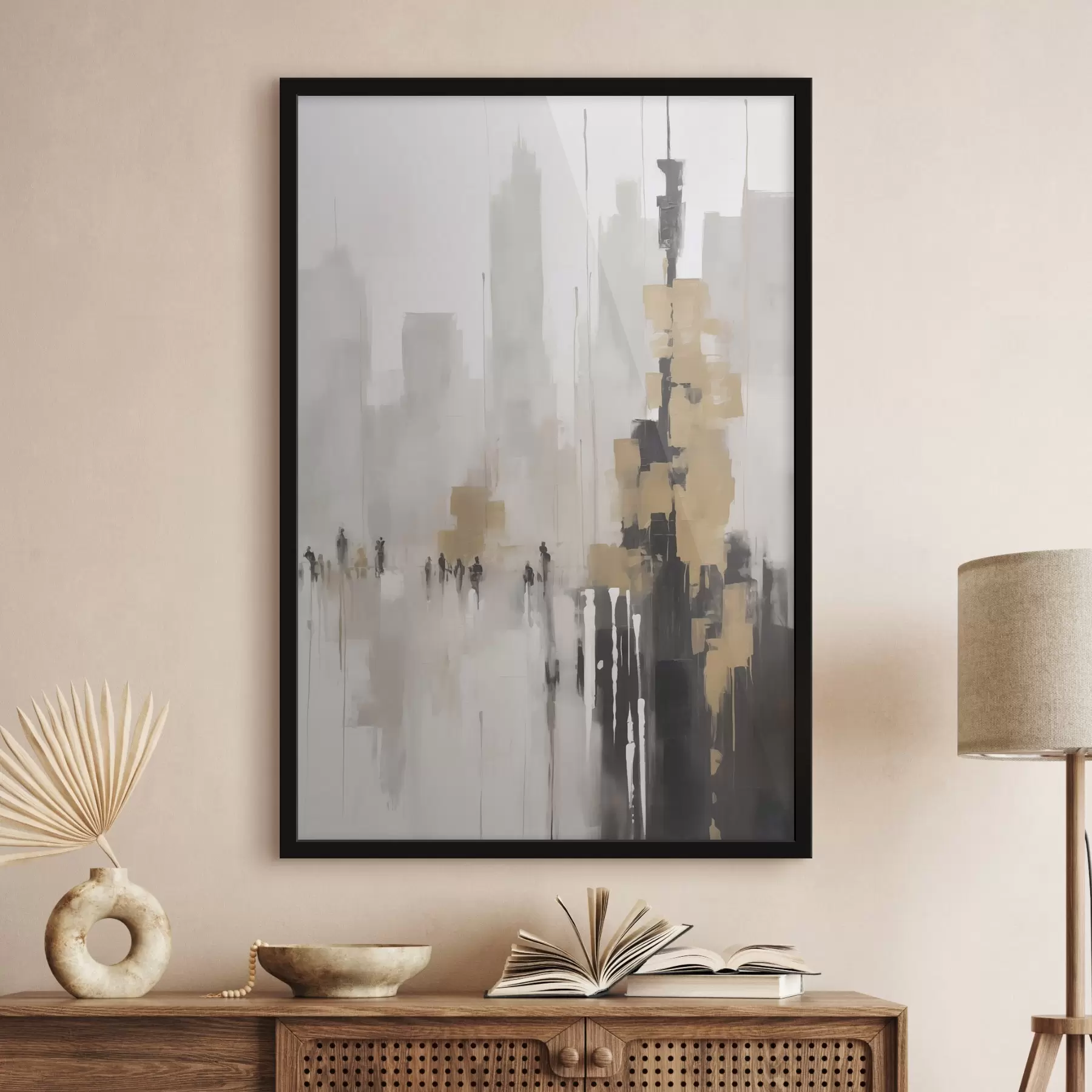 Fototapeta Abstrakcyjny pejzaż miejski f46305