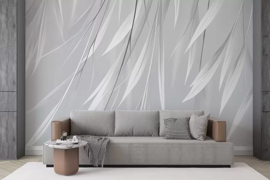 Fototapeta Wiszące cienkie liście w04703v3