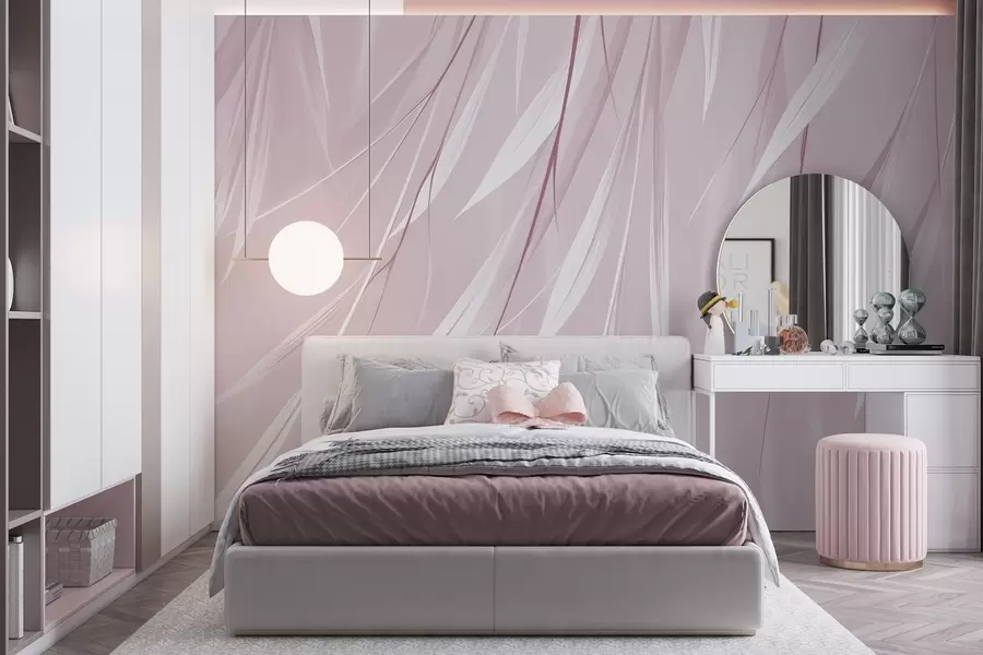 Fototapeta Wiszące cienkie liście w04703v4