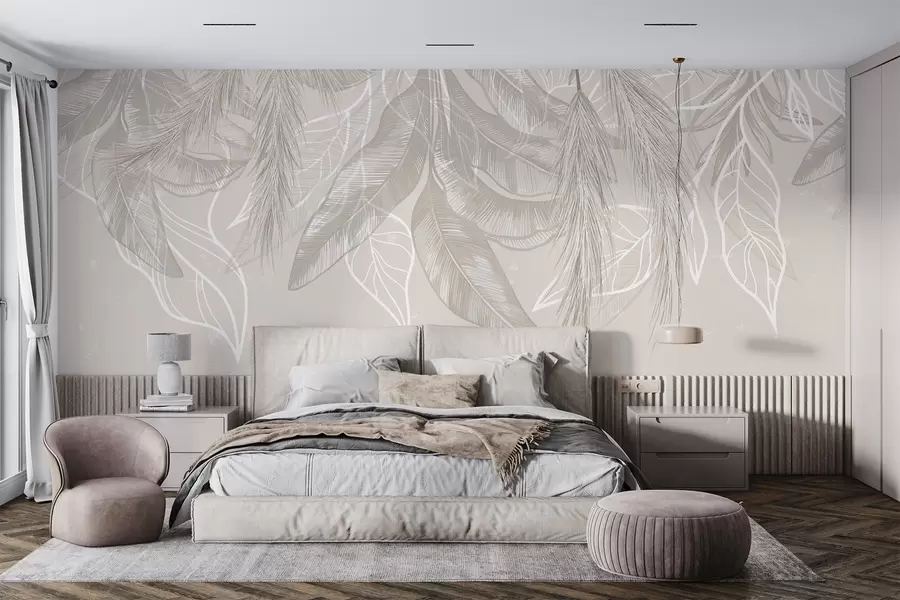 Fototapeta Wiszące liście w04747