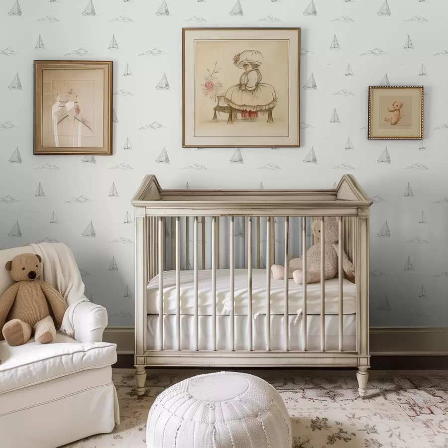 Fototapeta Szkic jachtów i wysp, jasne tło a00654v2 kup w Polsce - Uwalls.pl Fototapeta Szkic jachtów i wysp, jasne tło a00654v2