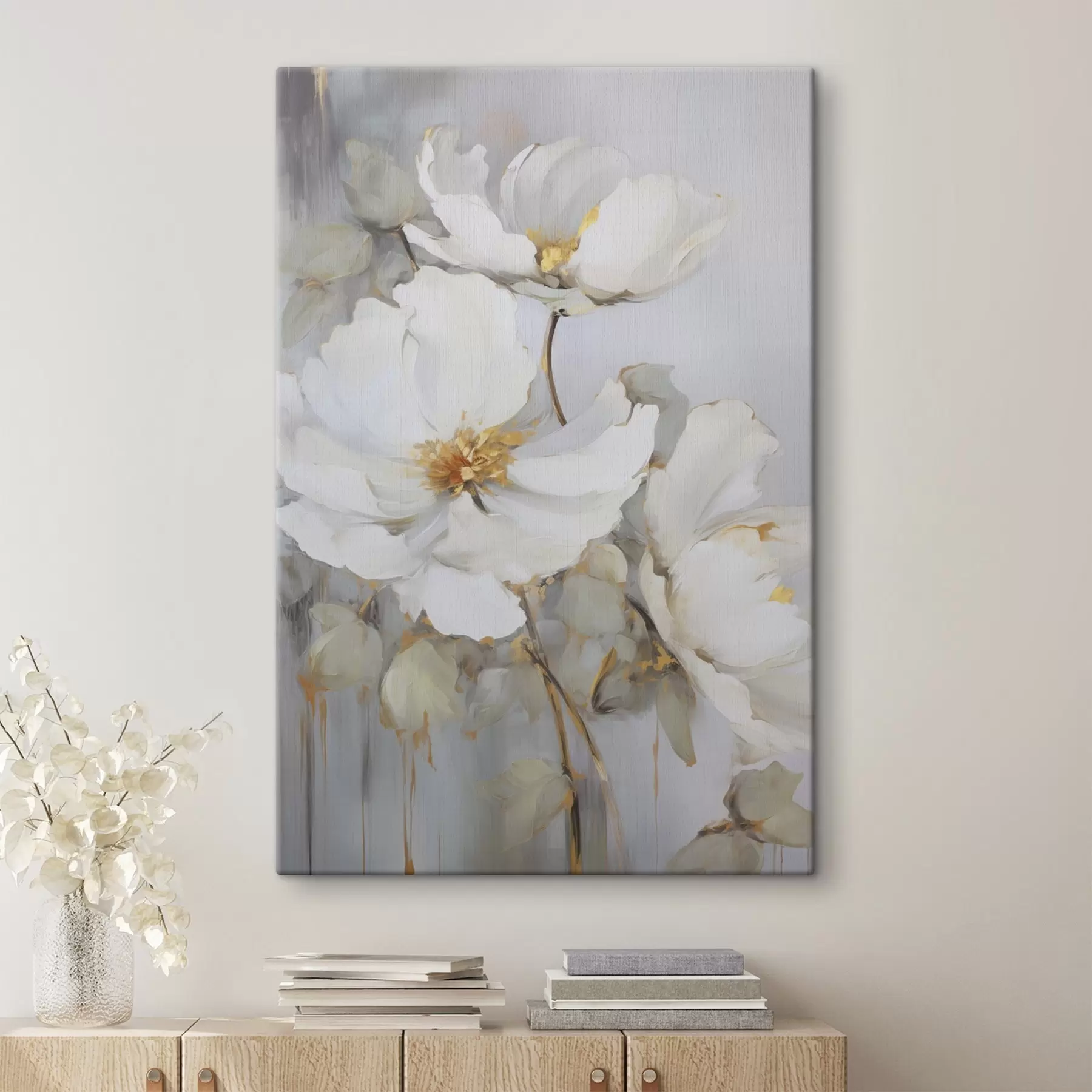 Obraz Streszczenie kwiaty s46347