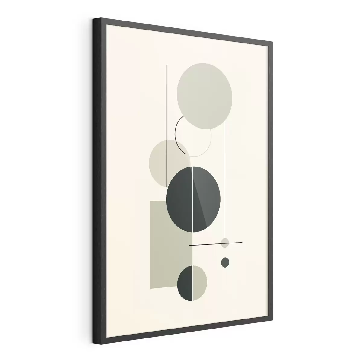 Plakat Geometryczna minimalistyczna abstrakcja f46352