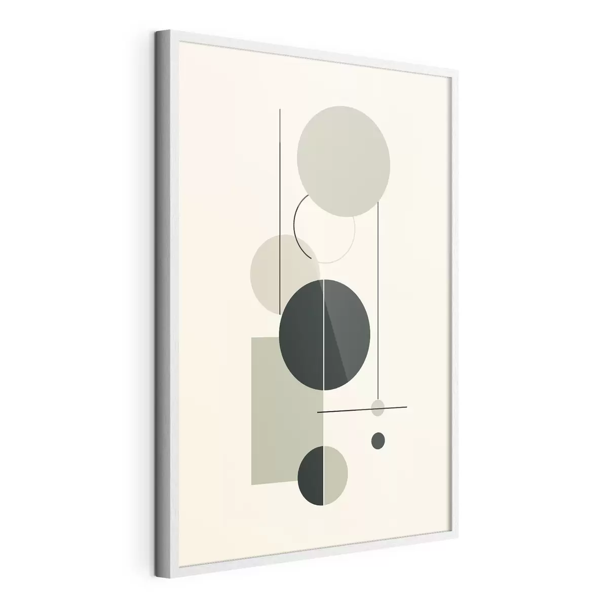 Plakat Geometryczna minimalistyczna abstrakcja f46352