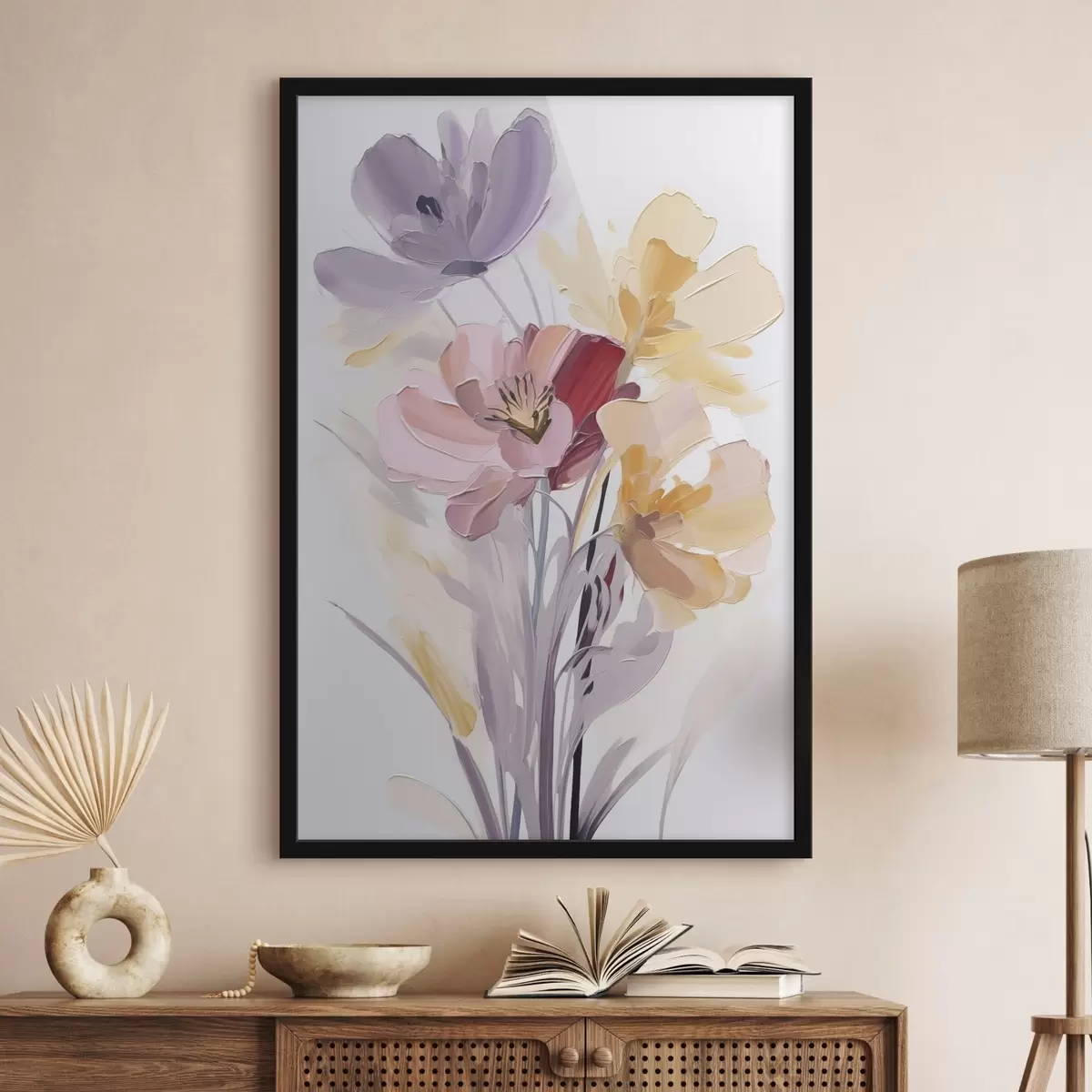 Plakat Abstrakcyjny bukiet f46355