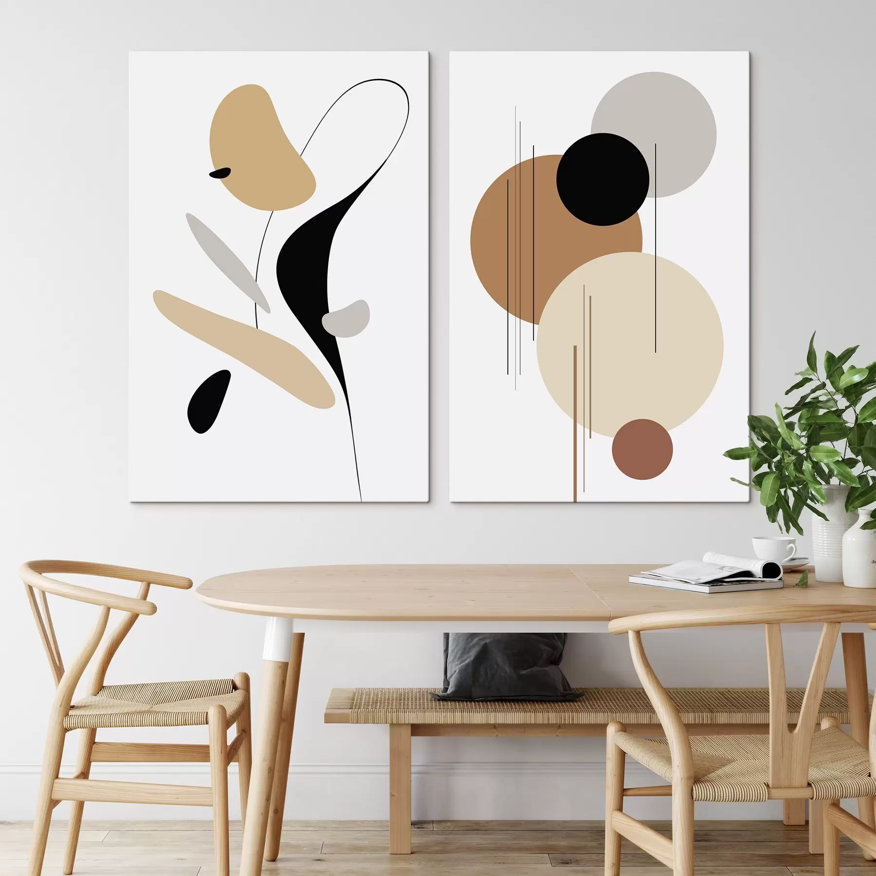 Obraz Abstrakcyjna kompozycja geometryczna m00908