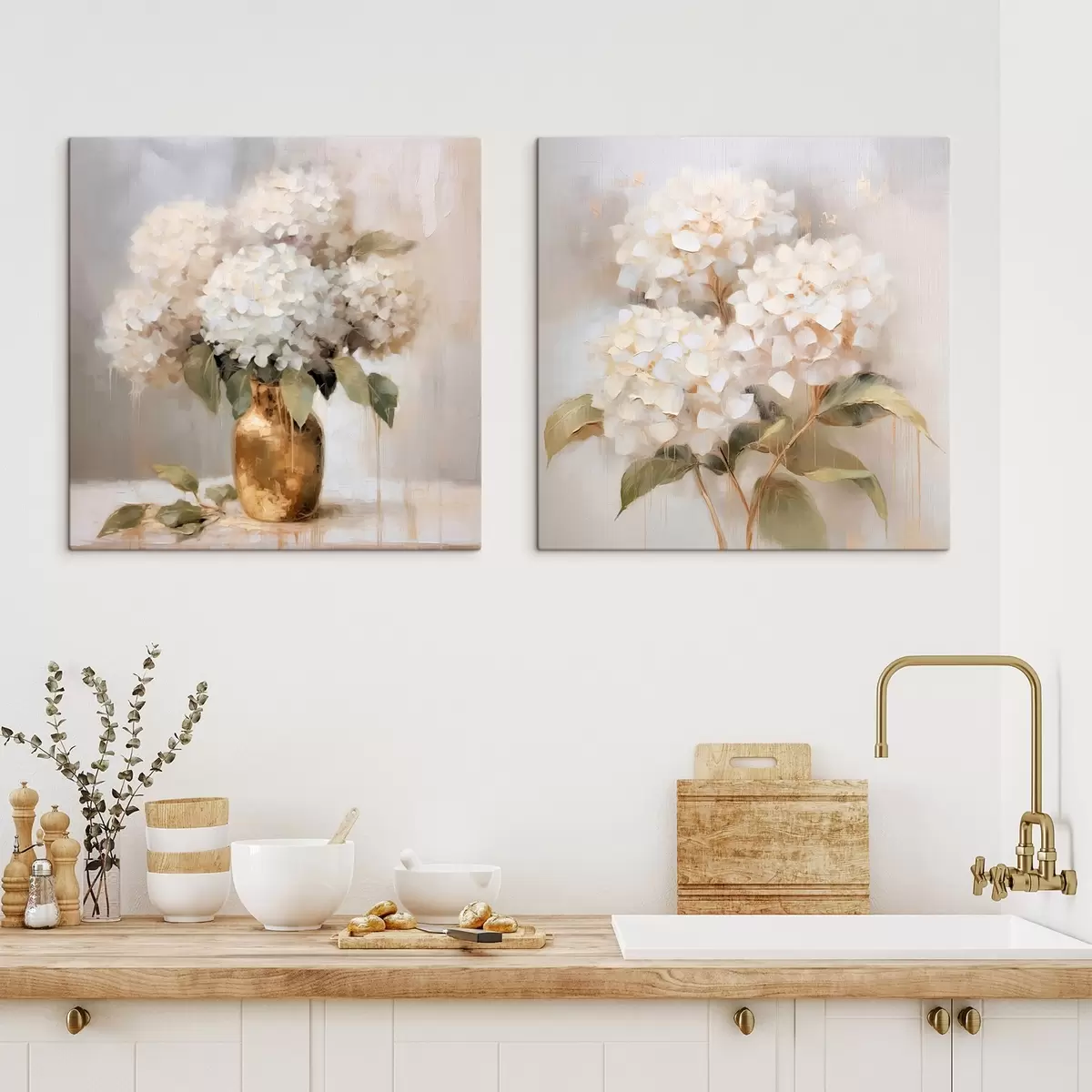 Obraz Delikatne hortensje m00857