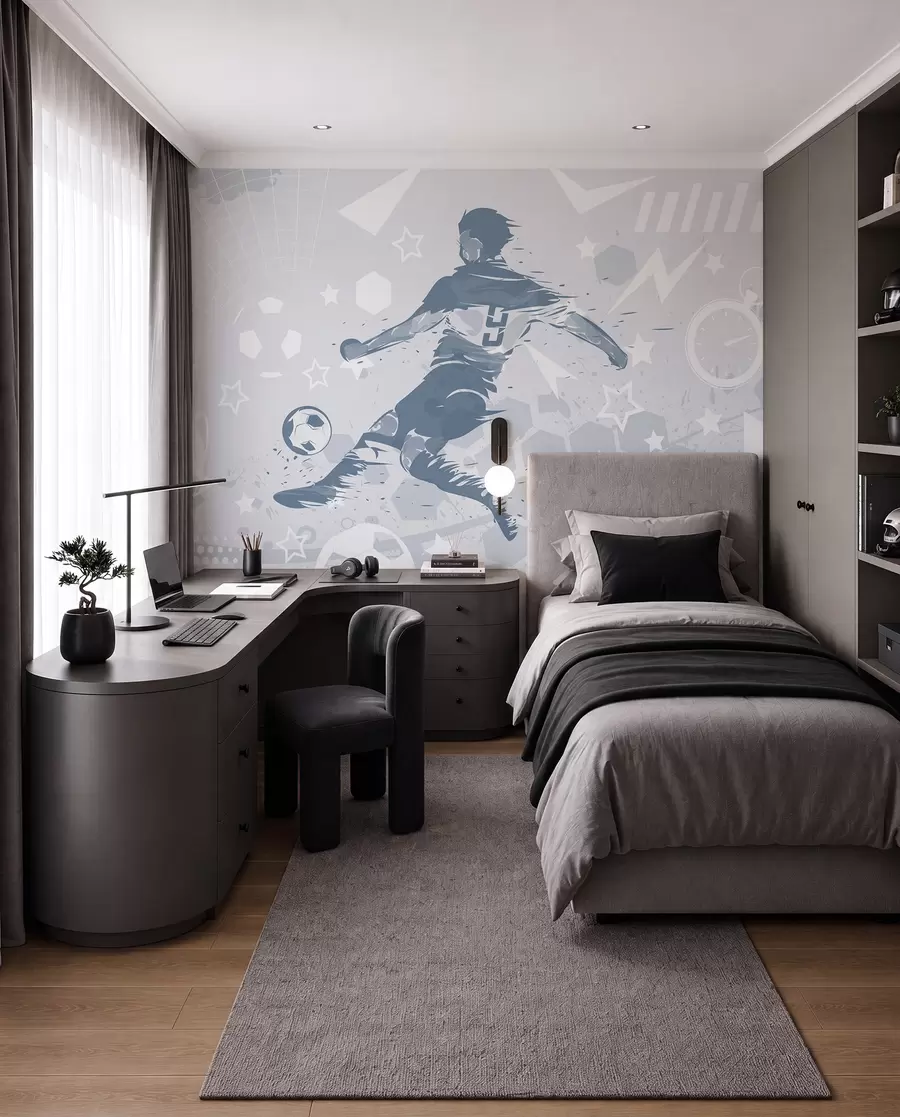 Fototapeta Piłkarz, sportowiec w04763v1