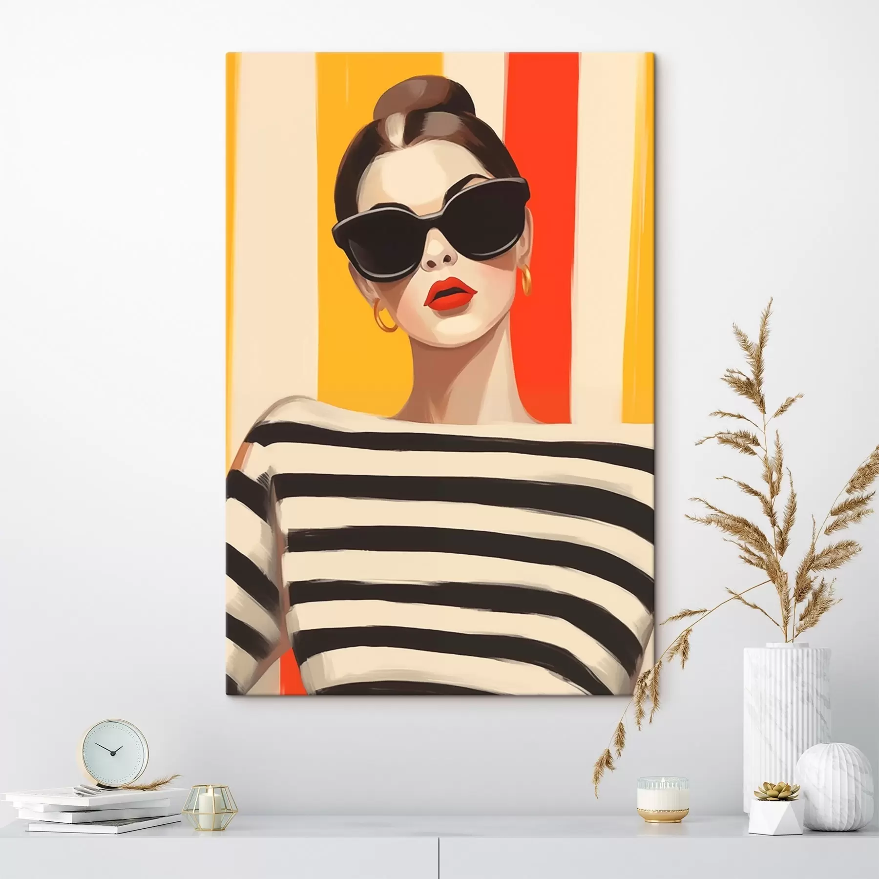 Obraz Modna dziewczyna s46418