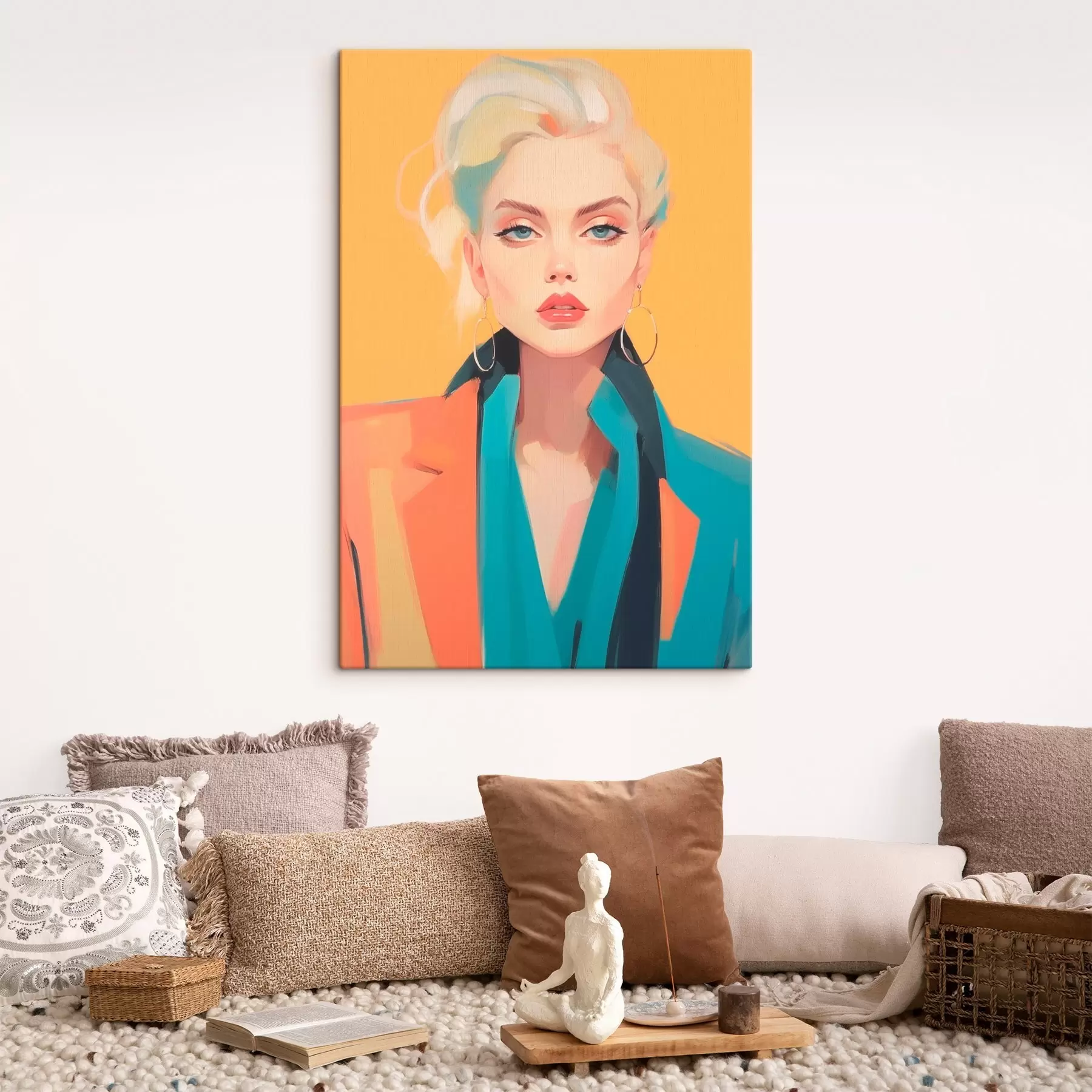 Obraz Dziewczyna w kurtce s46422