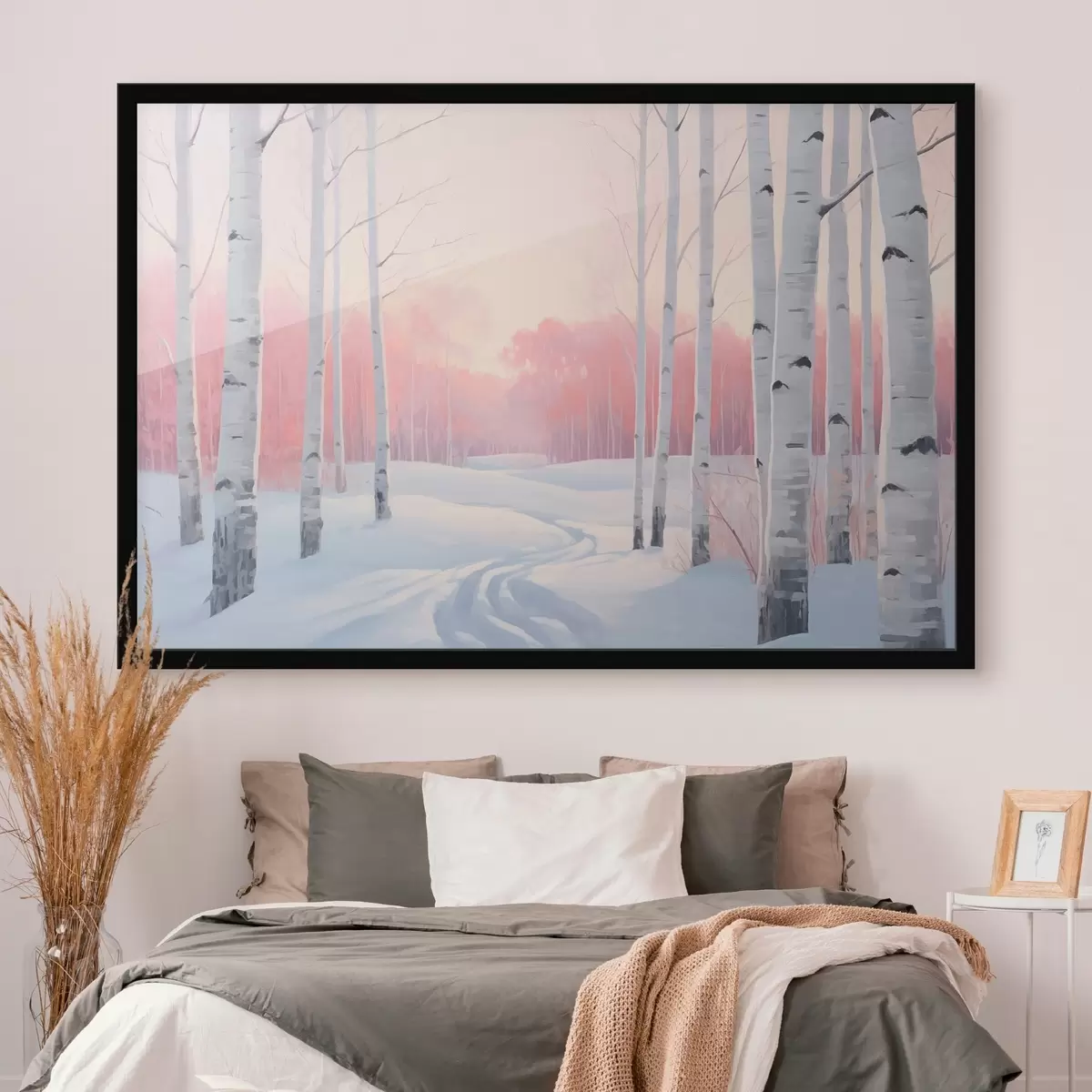 Plakat Brzozowy Las f46405