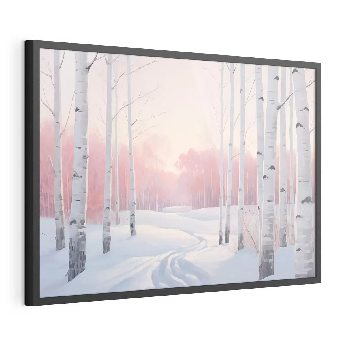 Plakat Brzozowy Las f46405