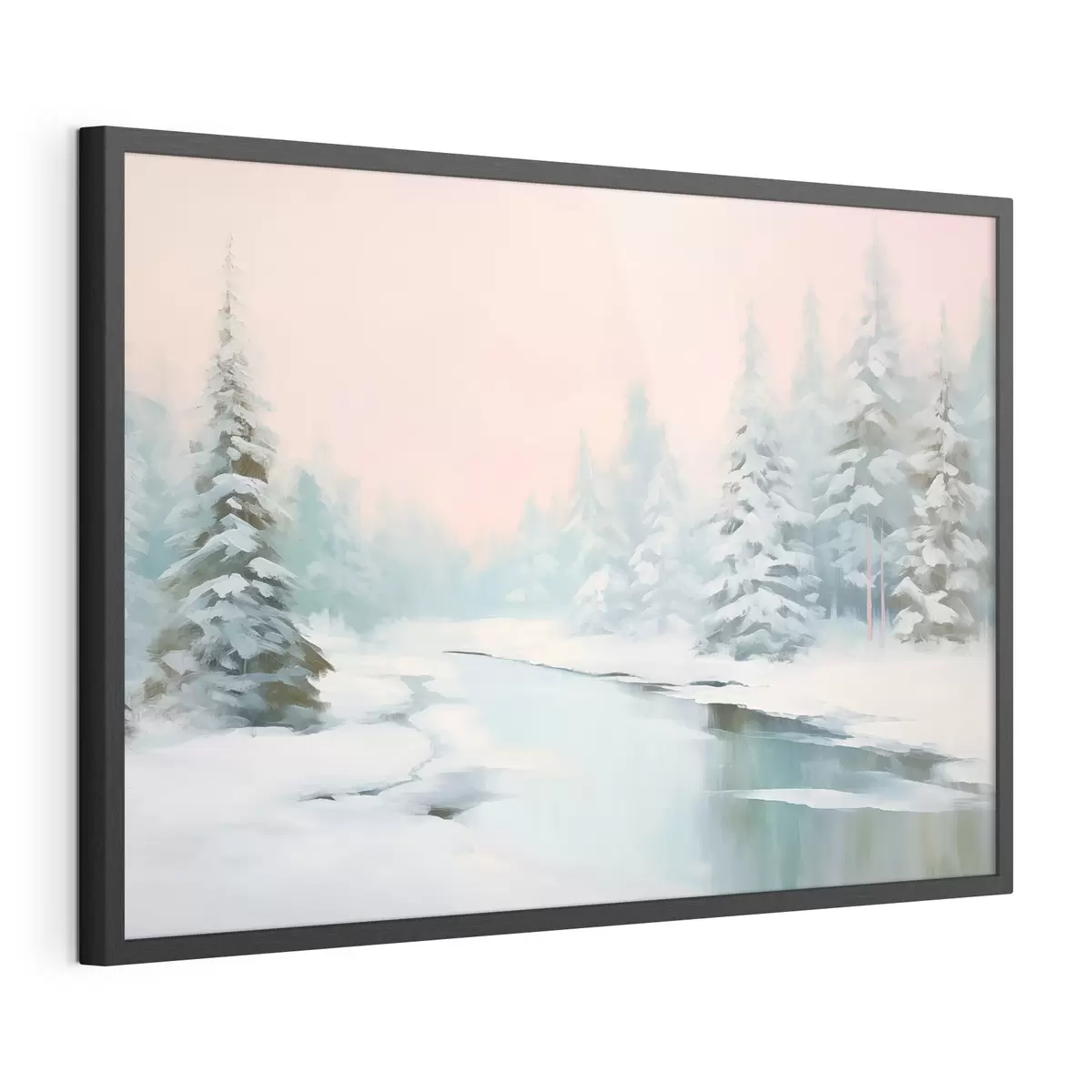 Plakat Zimowy krajobraz f46408