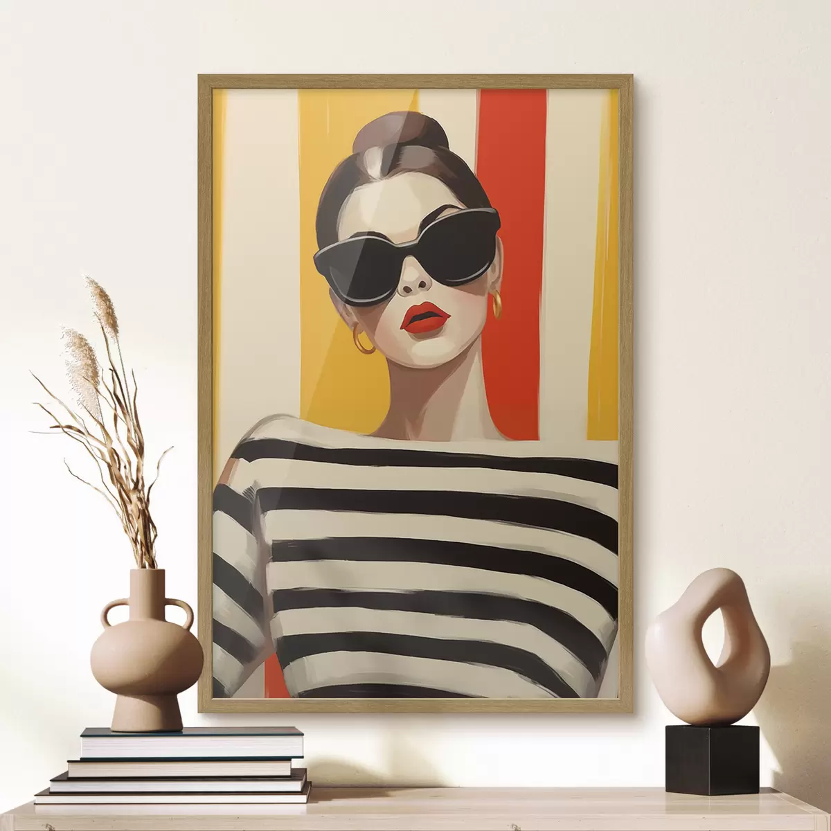 Plakat Modna dziewczyna f46418