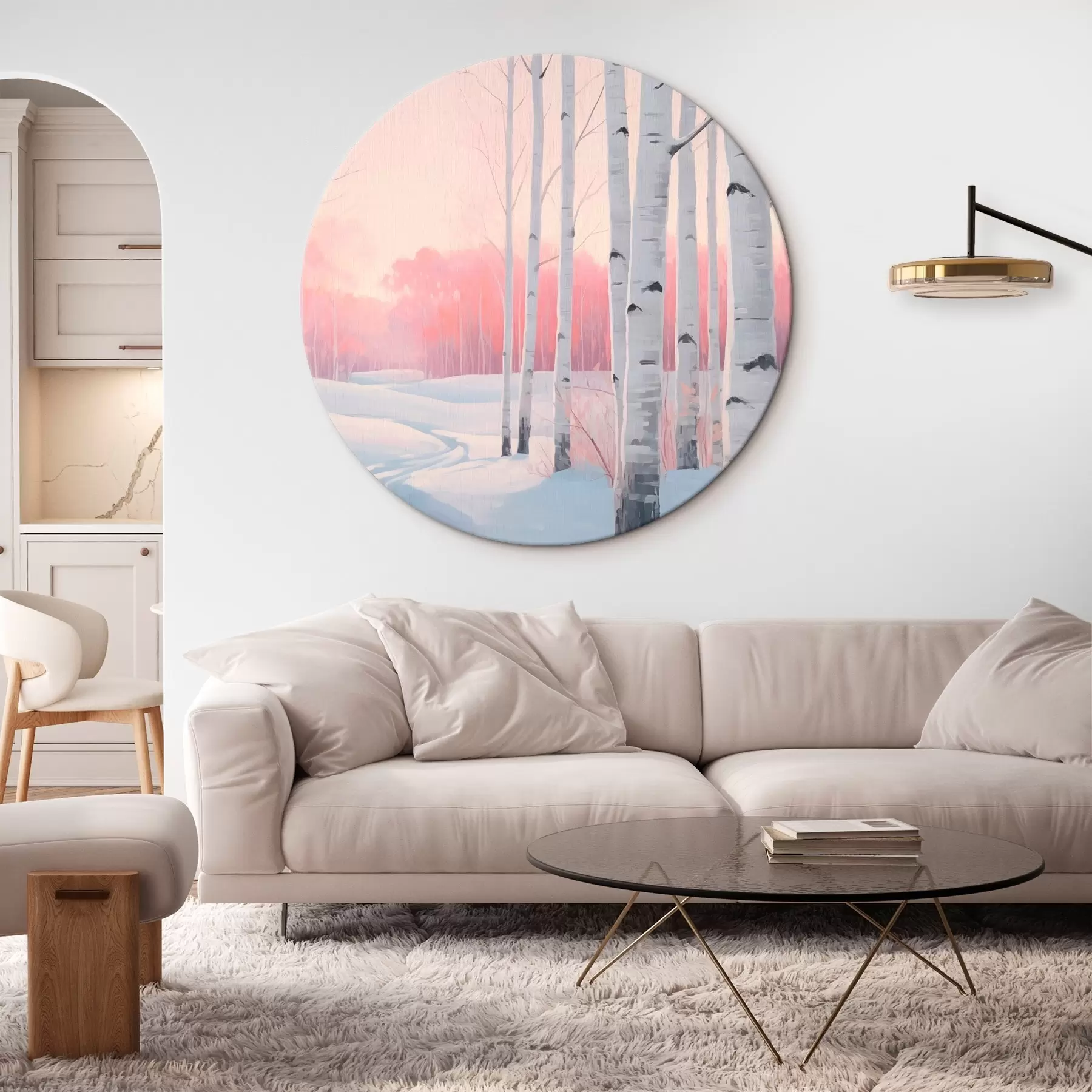 Obraz Brzozowy Las r46405