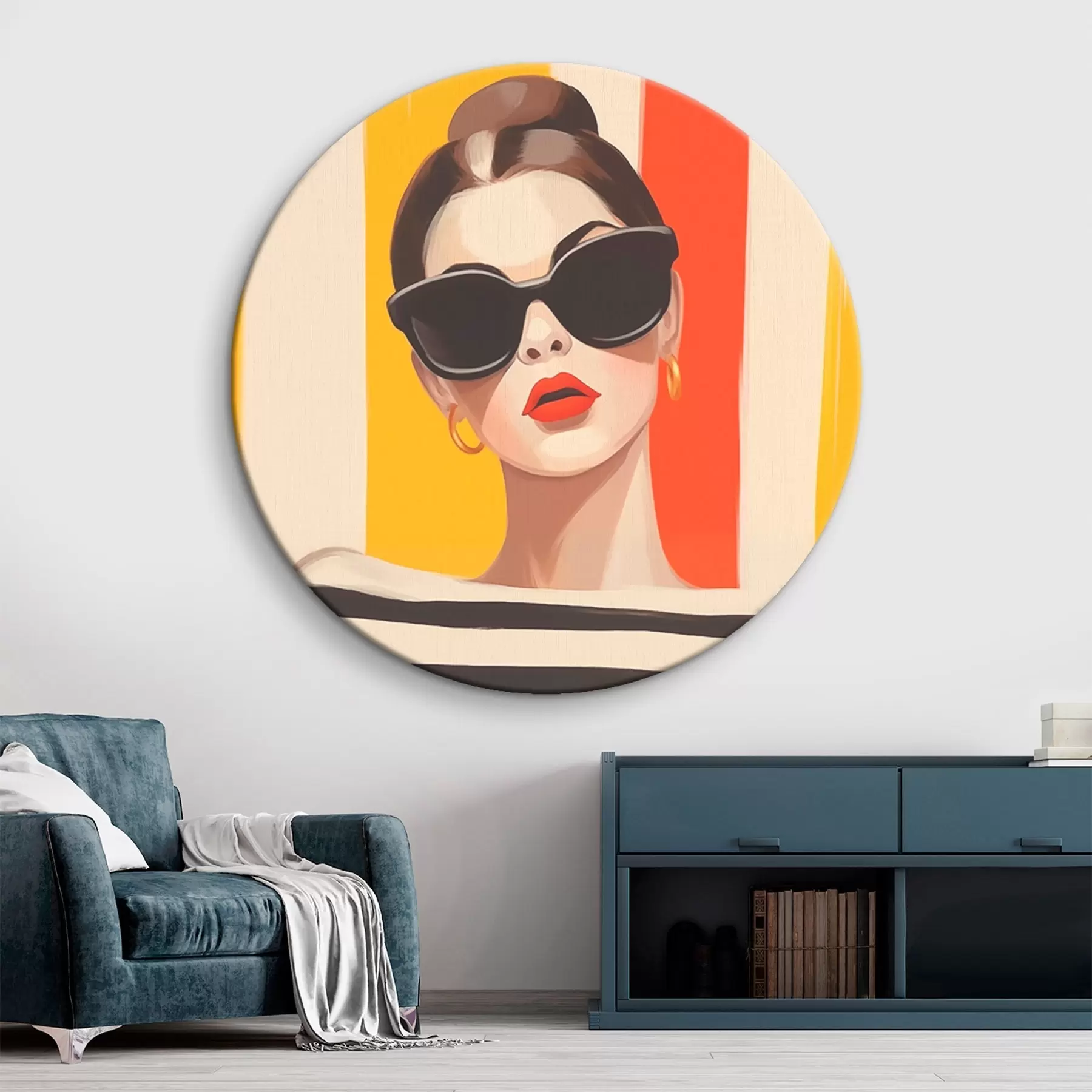 Obraz Modna dziewczyna r46418