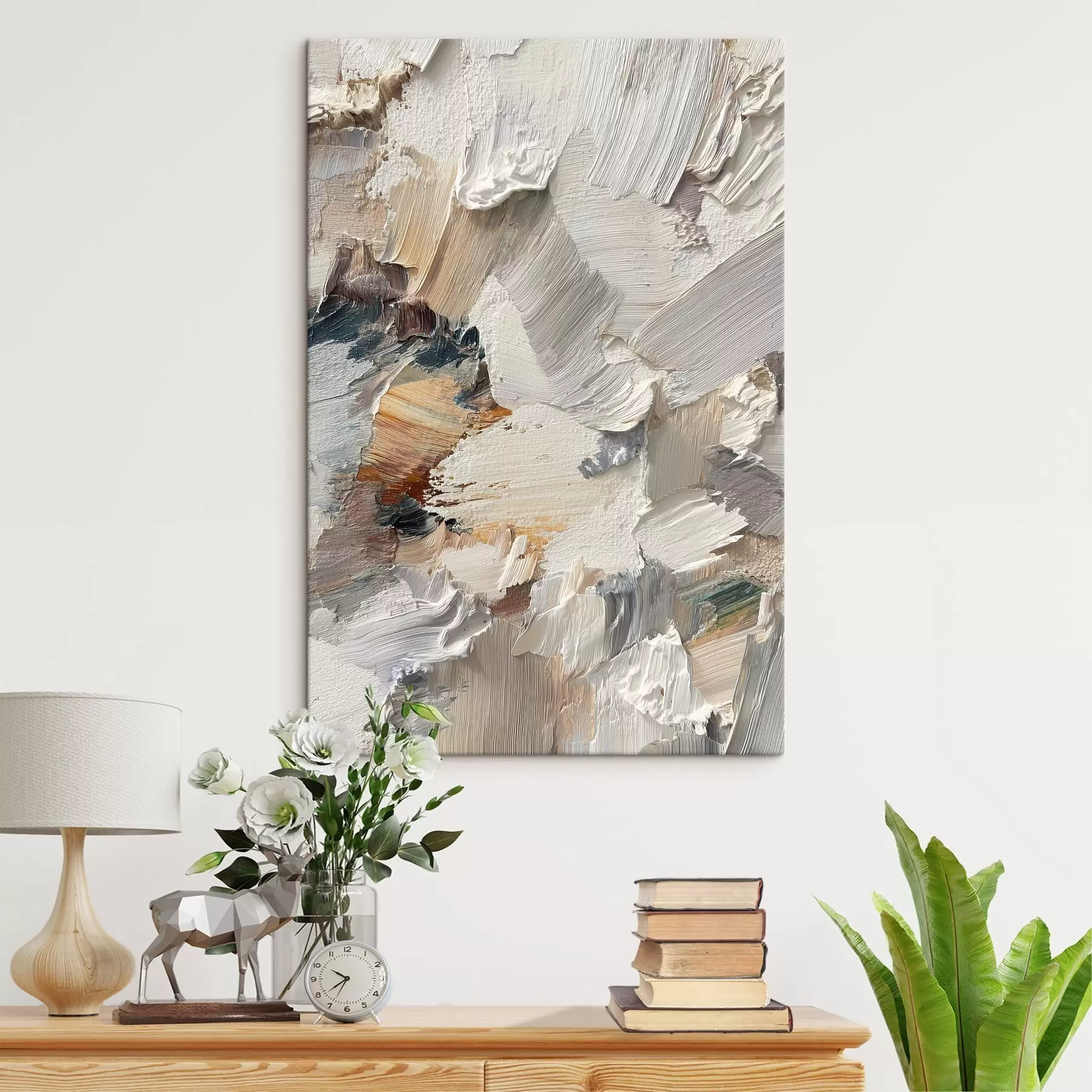 Obraz Teksturowane pociągnięcia s46386