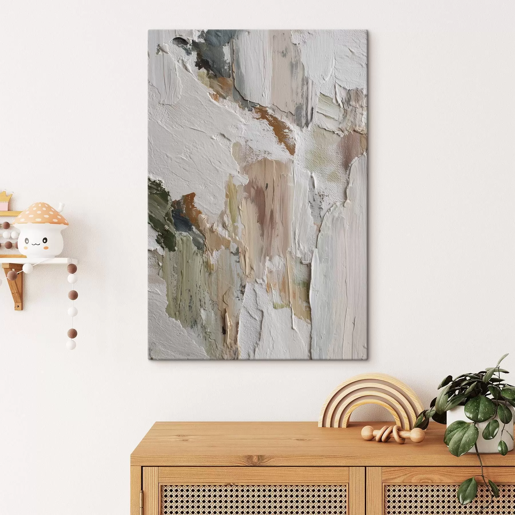 Obraz Teksturowane pociągnięcia s46387