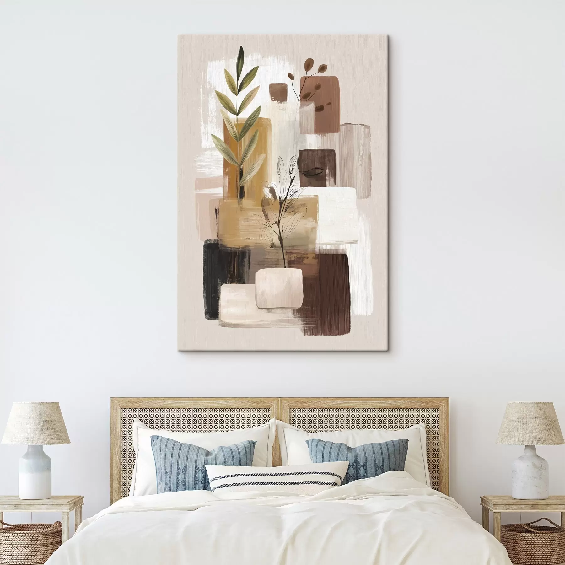 Obraz Abstrakcja liścia s46394