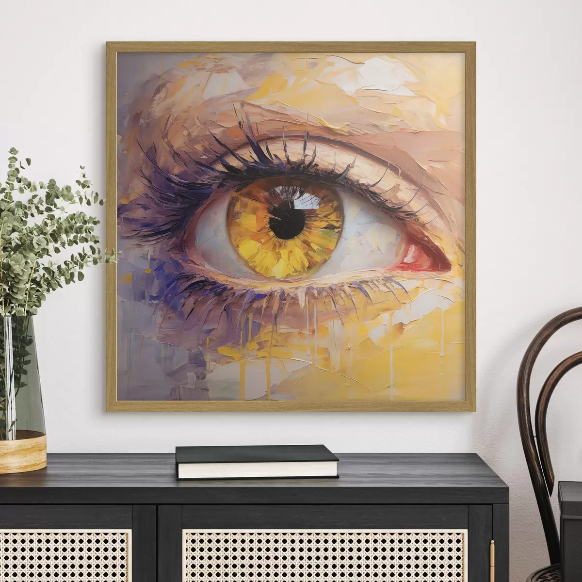 Plakat Oko w różnych kolorach f46378